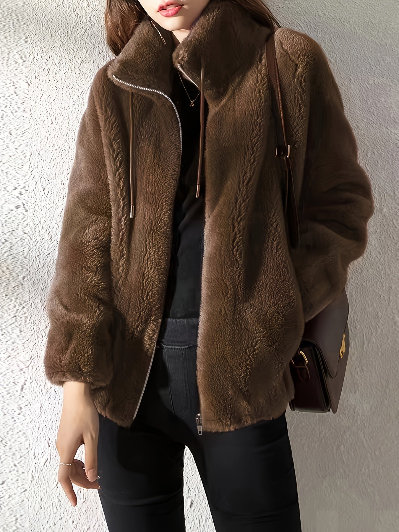 Avelora | comfortable zippered cardigan