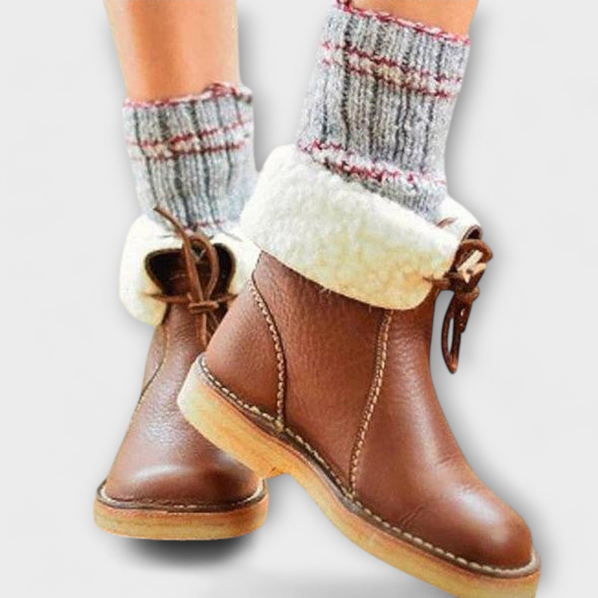 Waterproof boots with thermal lining