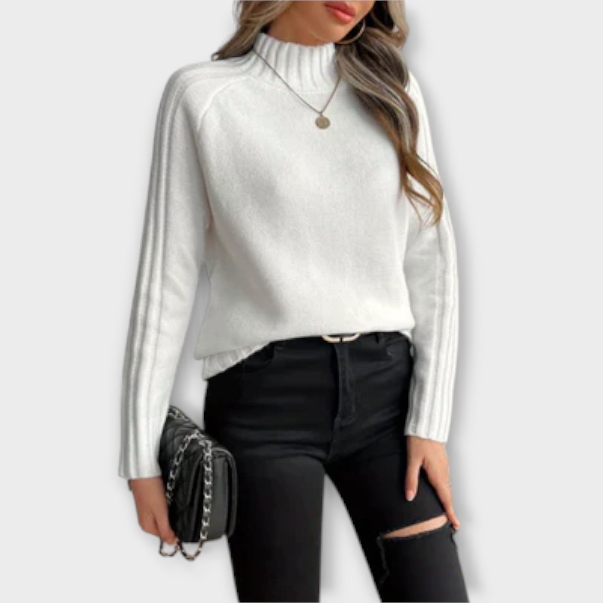 Hana - Elegant knitted sweater