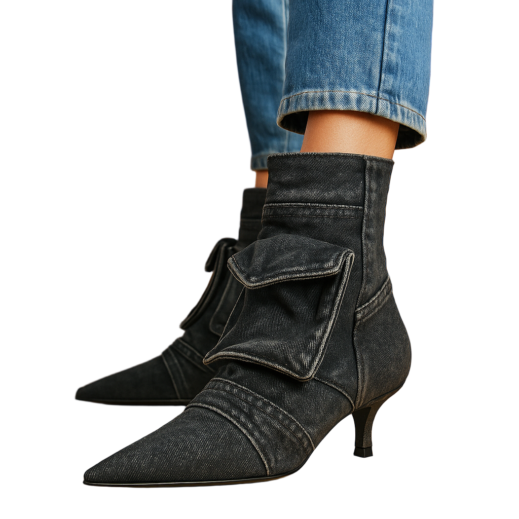 Serena Valenti denim boots