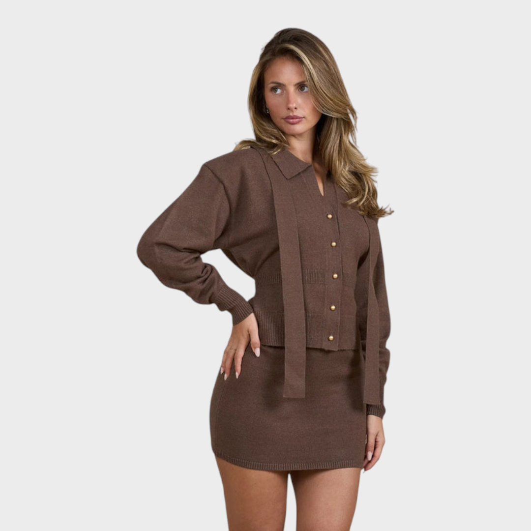 Devina | CARDIGAN | MOCHA