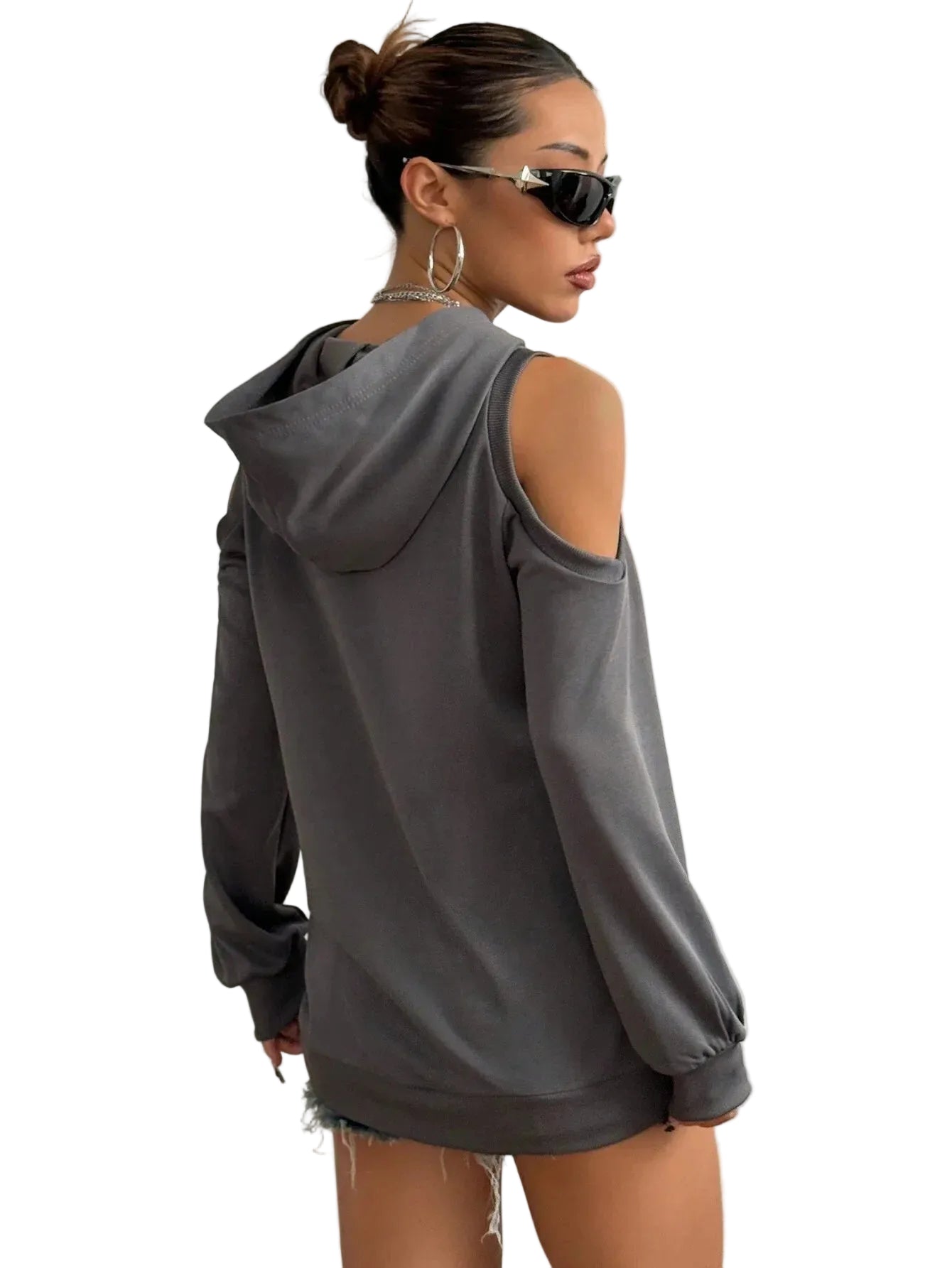 Ellen | Essentia Off-Shoulder Hoodie