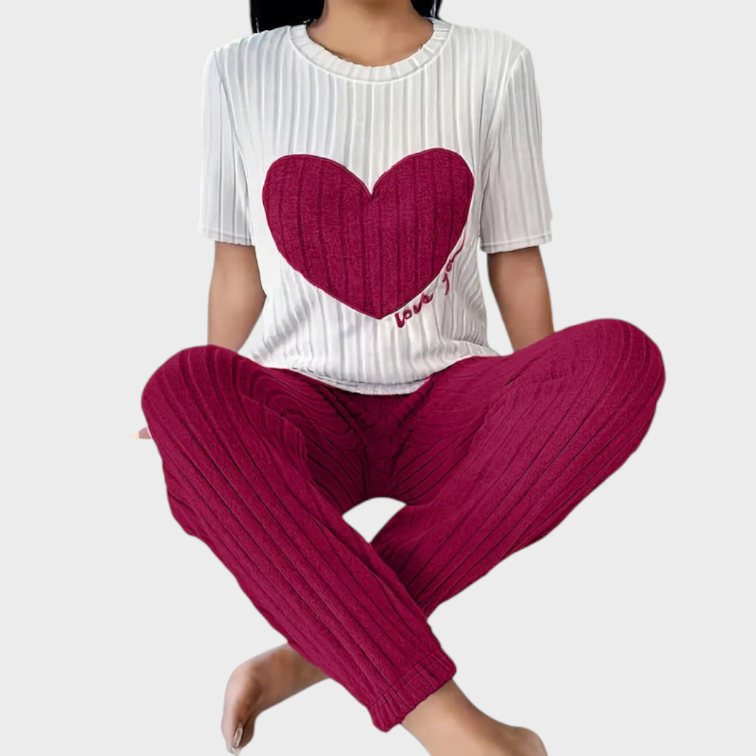 Venus | Ribbed Loungewear Set