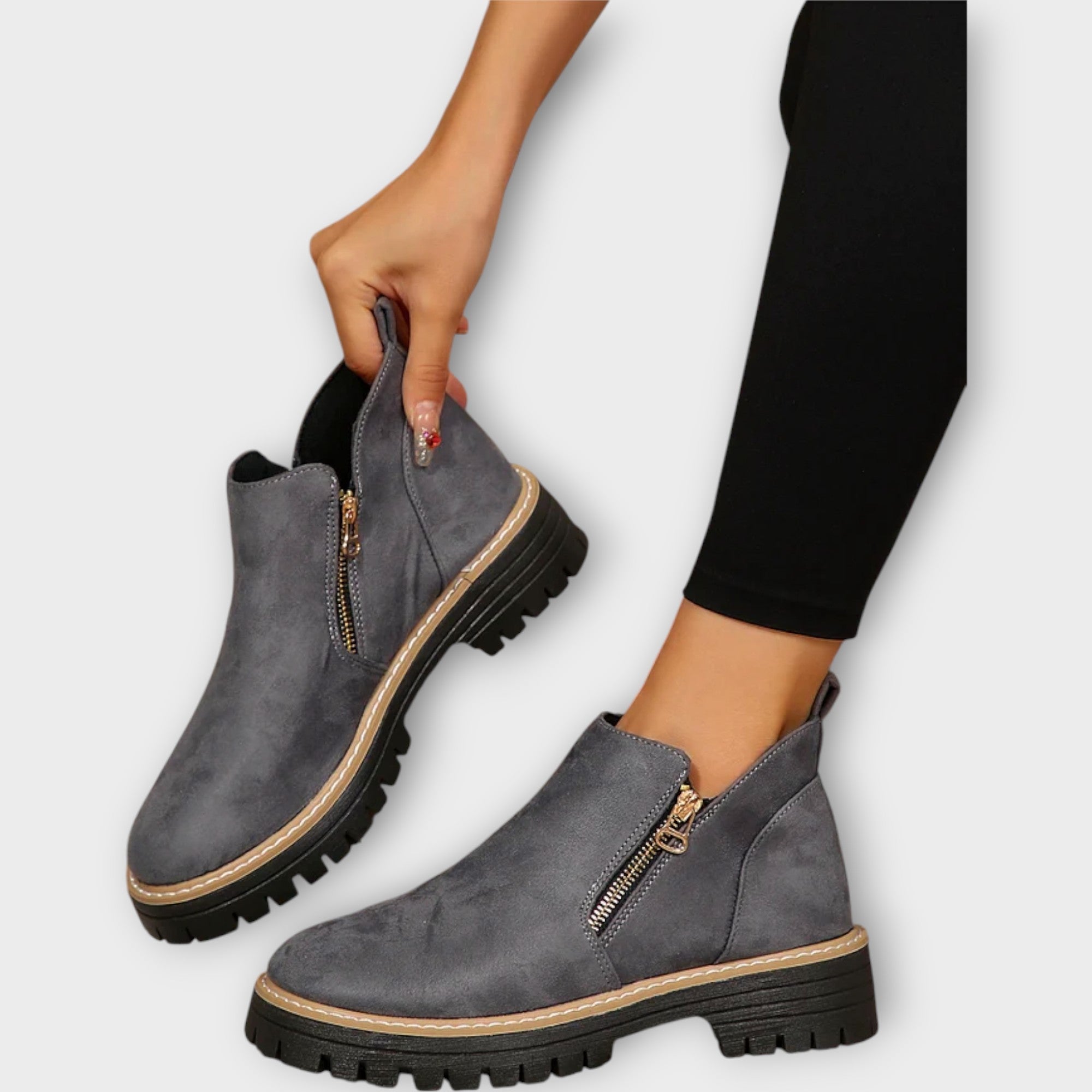 Ankle Boots with an Elegant Design and Comfortable Fit