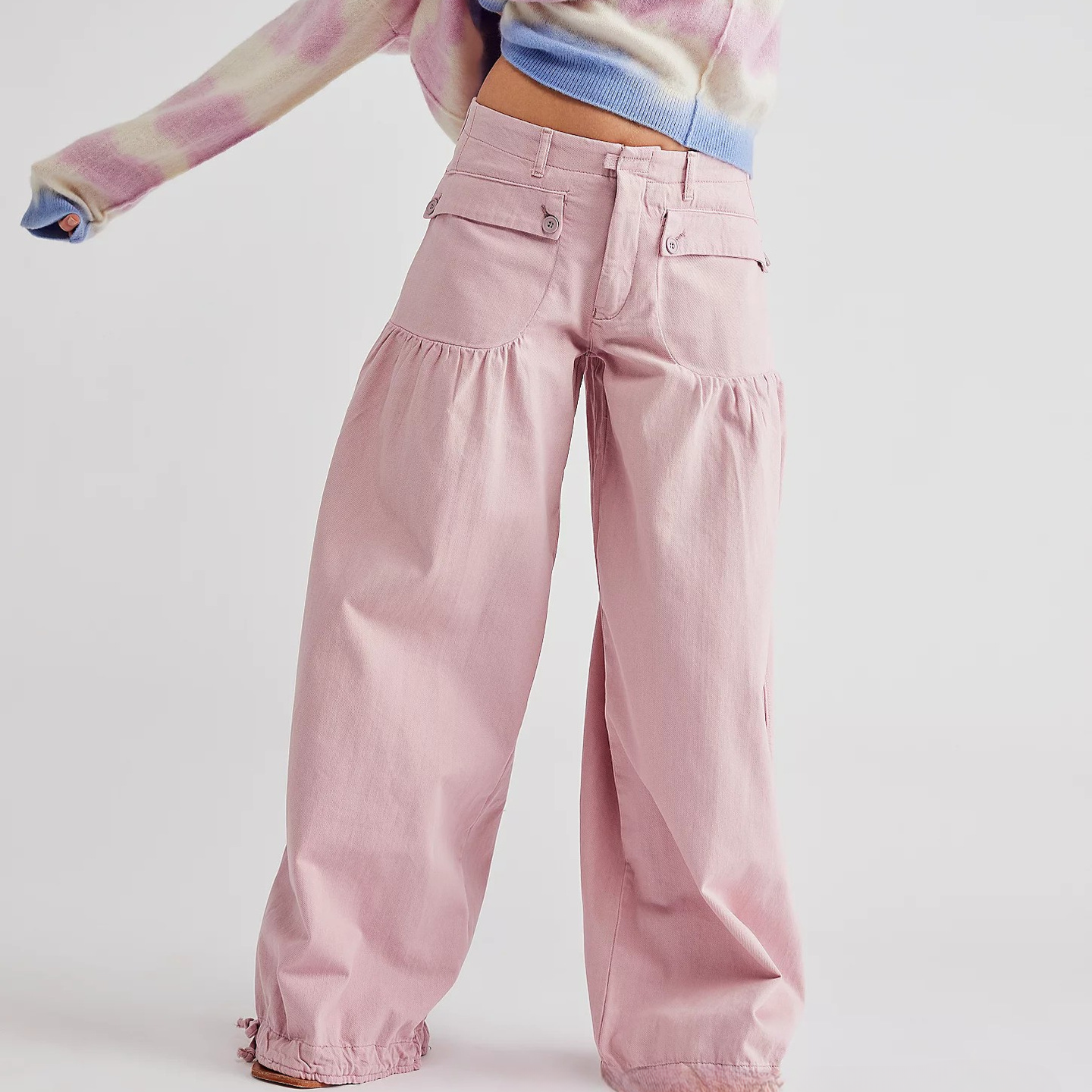 Poppy - Stylish wide-leg jeans