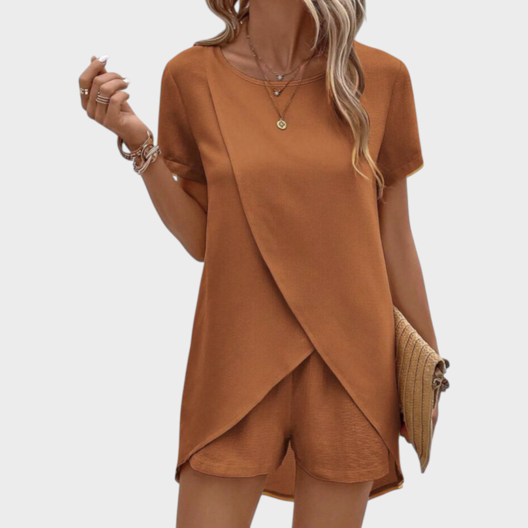 Cambria | Elegant Summer Co-ord Lounge Set