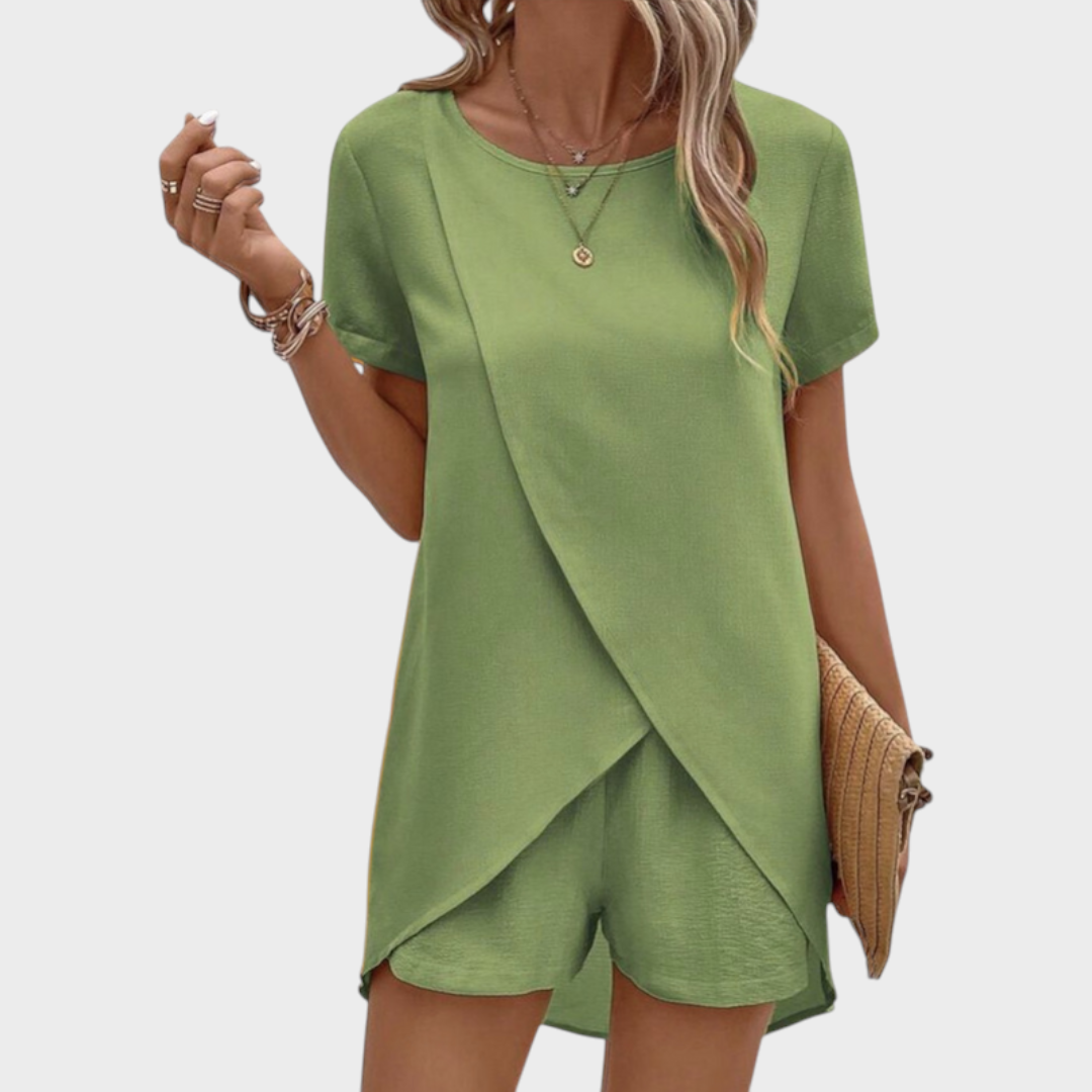 Cambria | Elegant Summer Co-ord Lounge Set