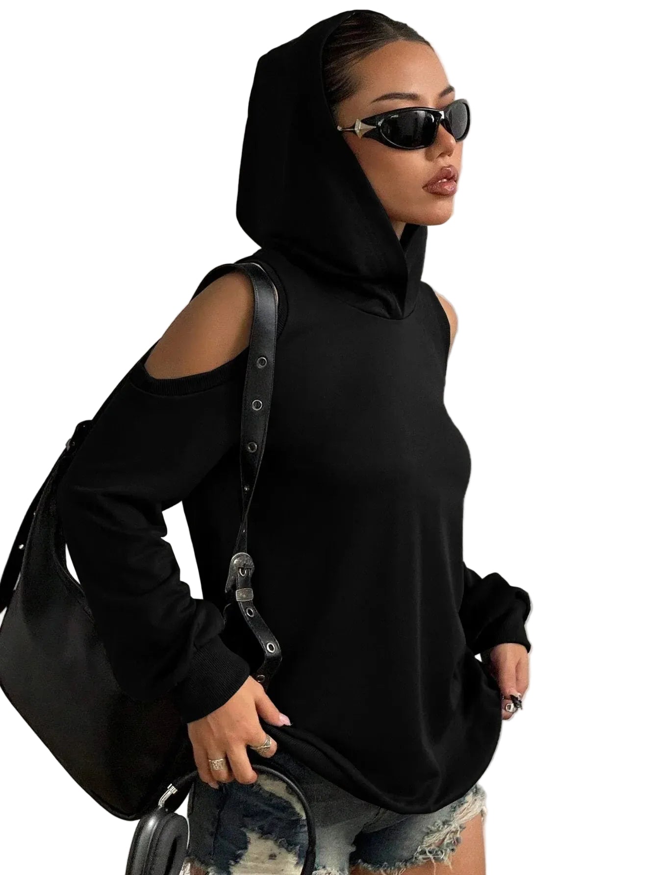 Ellen | Essentia Off-Shoulder Hoodie