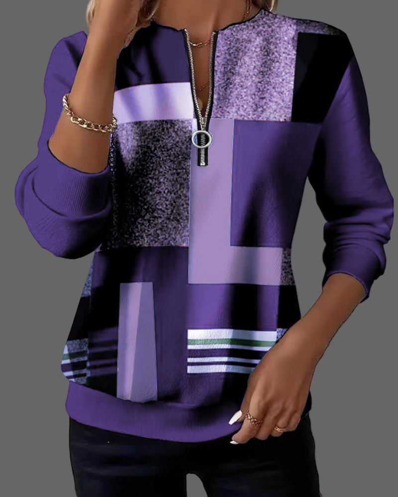 Laila | Half-zip sweatshirt