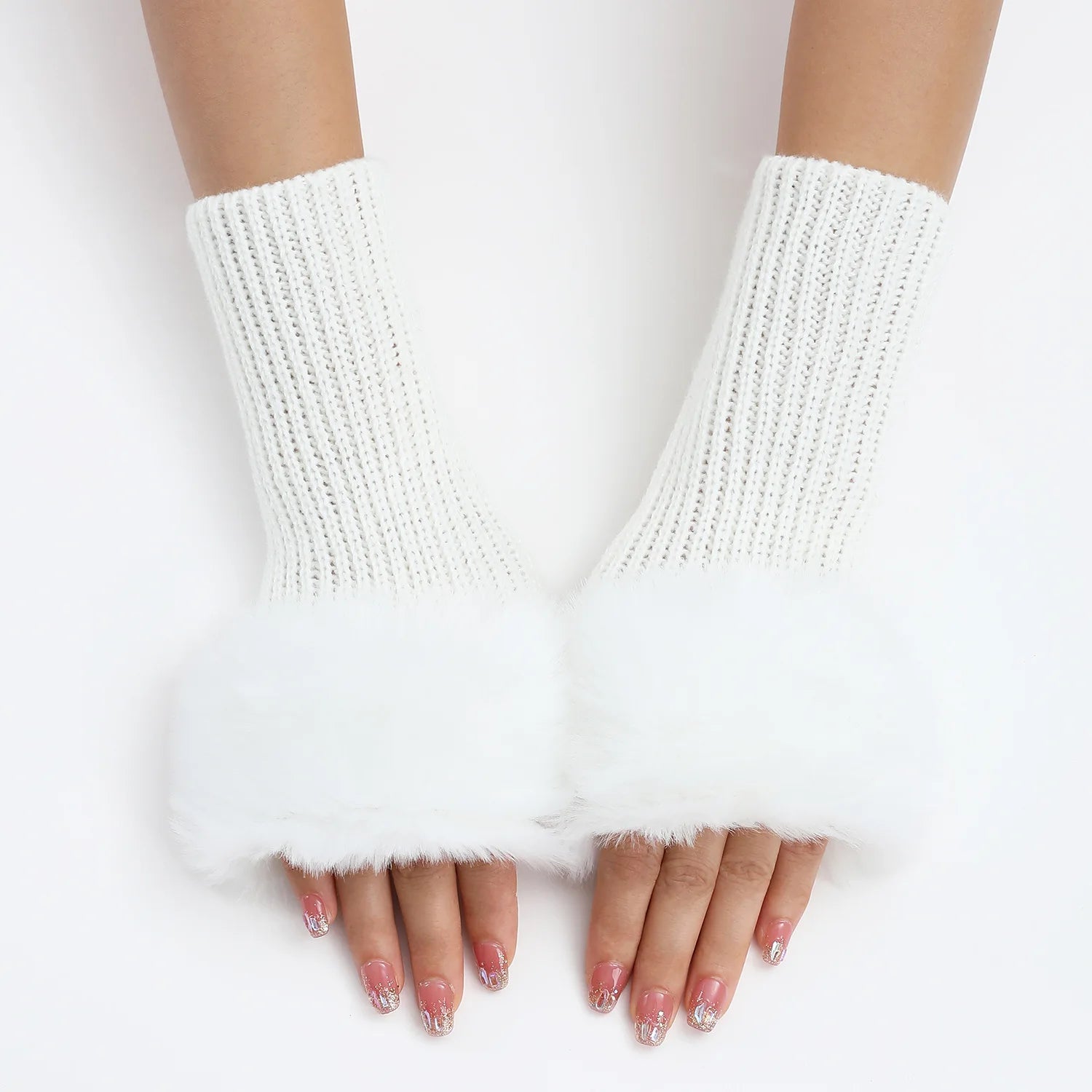 Jiria | Faux Fur Cuff Arm Warmers