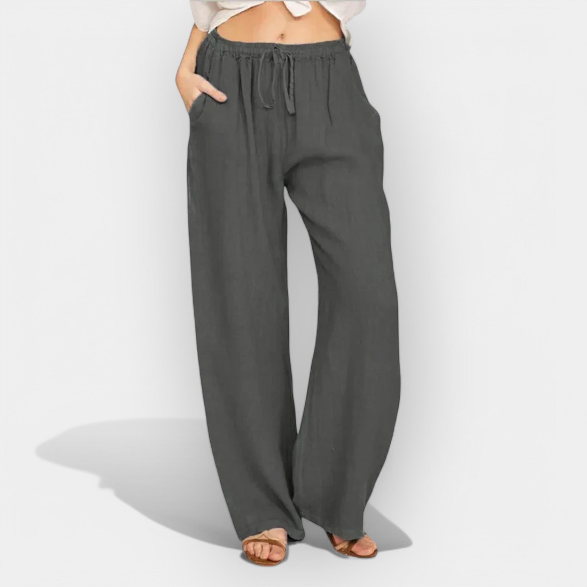 Summer Linen Pants Airy