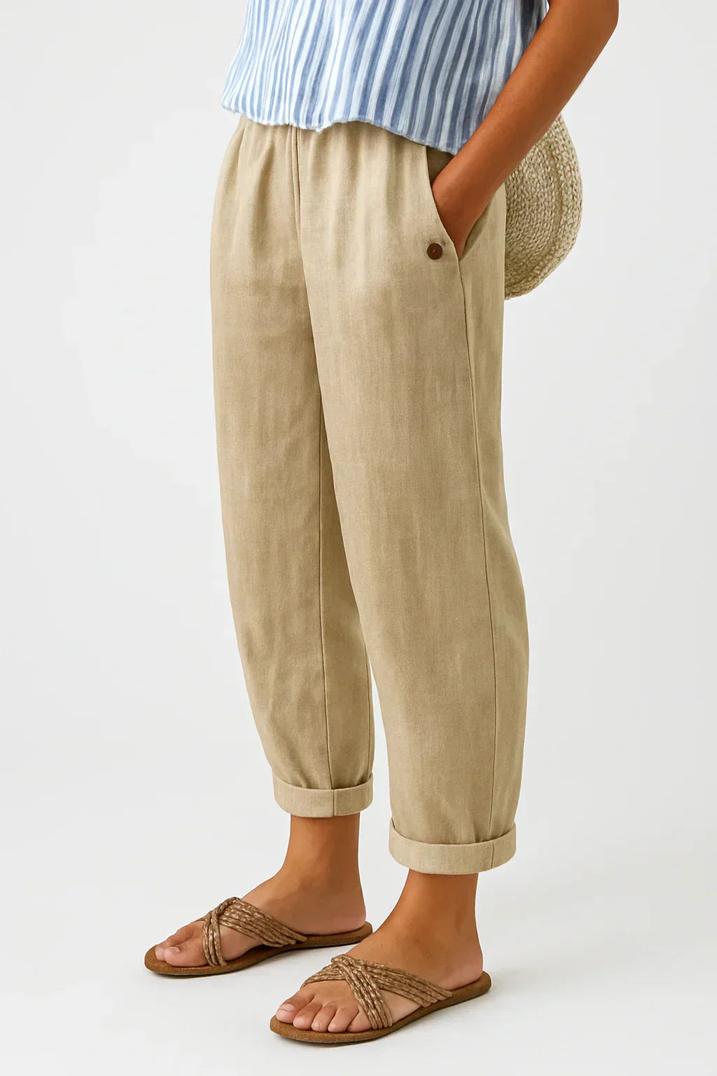 Edith | Timeless comfort in a lightweight linen and cotton blend