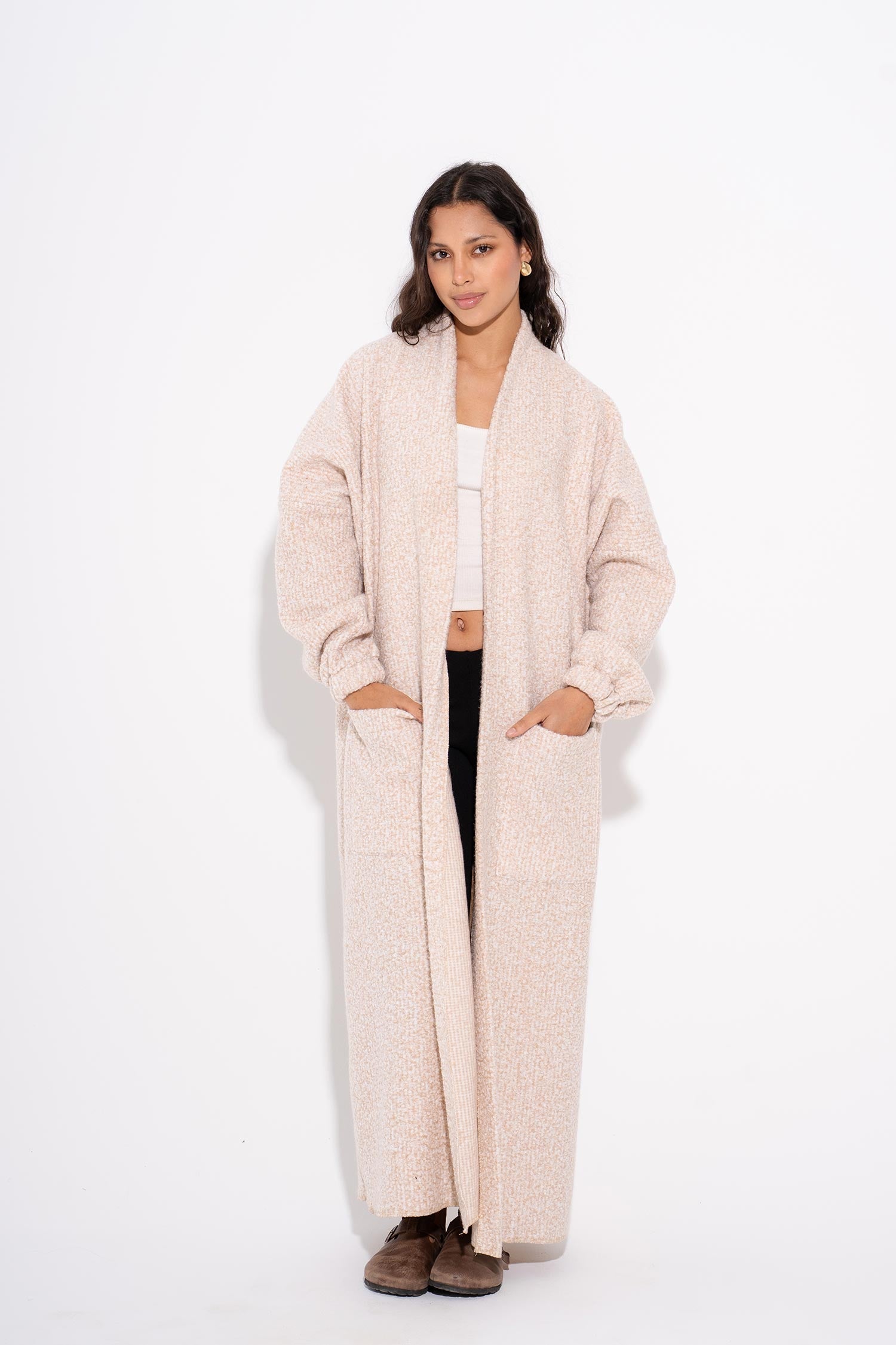 Lisa - Cloudy Boucle Cardigan