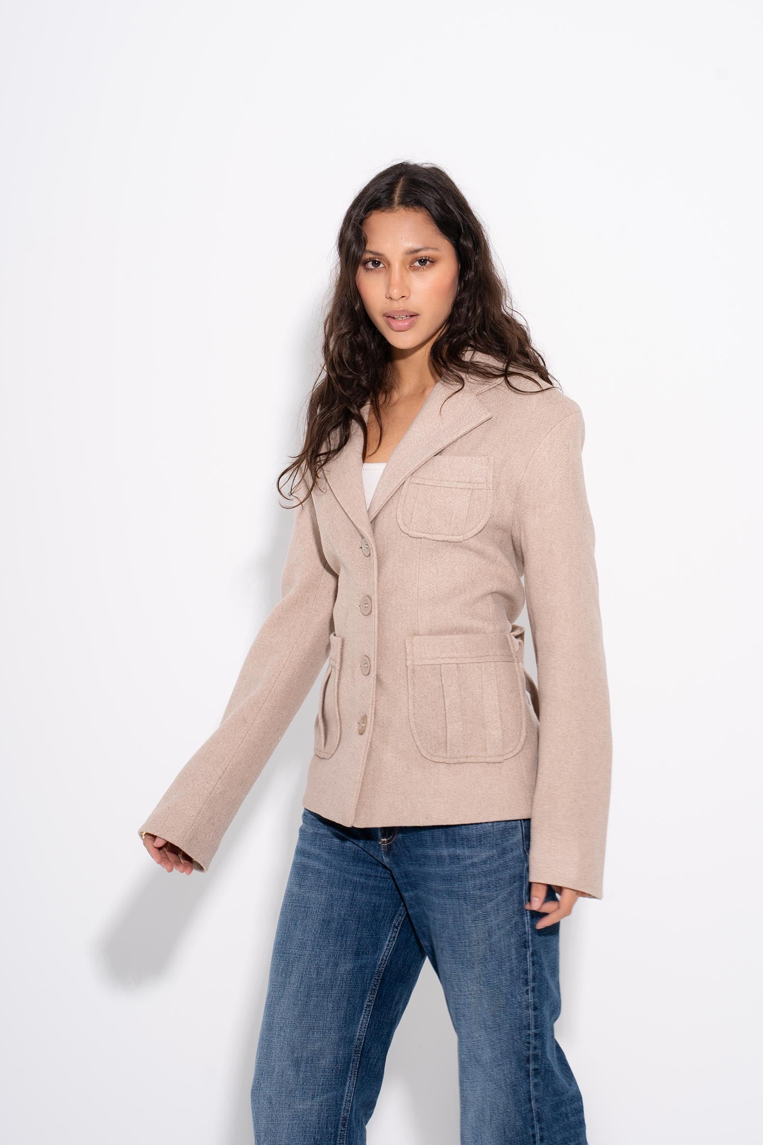 Mona - Daily Slay Blazer - Beige