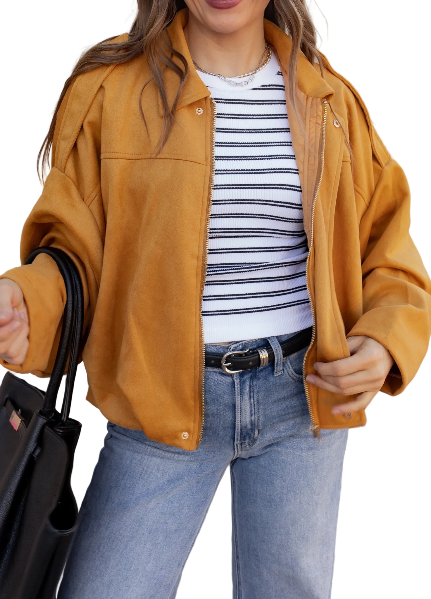 Millie | Simply Chic Luxe Suede Jacket