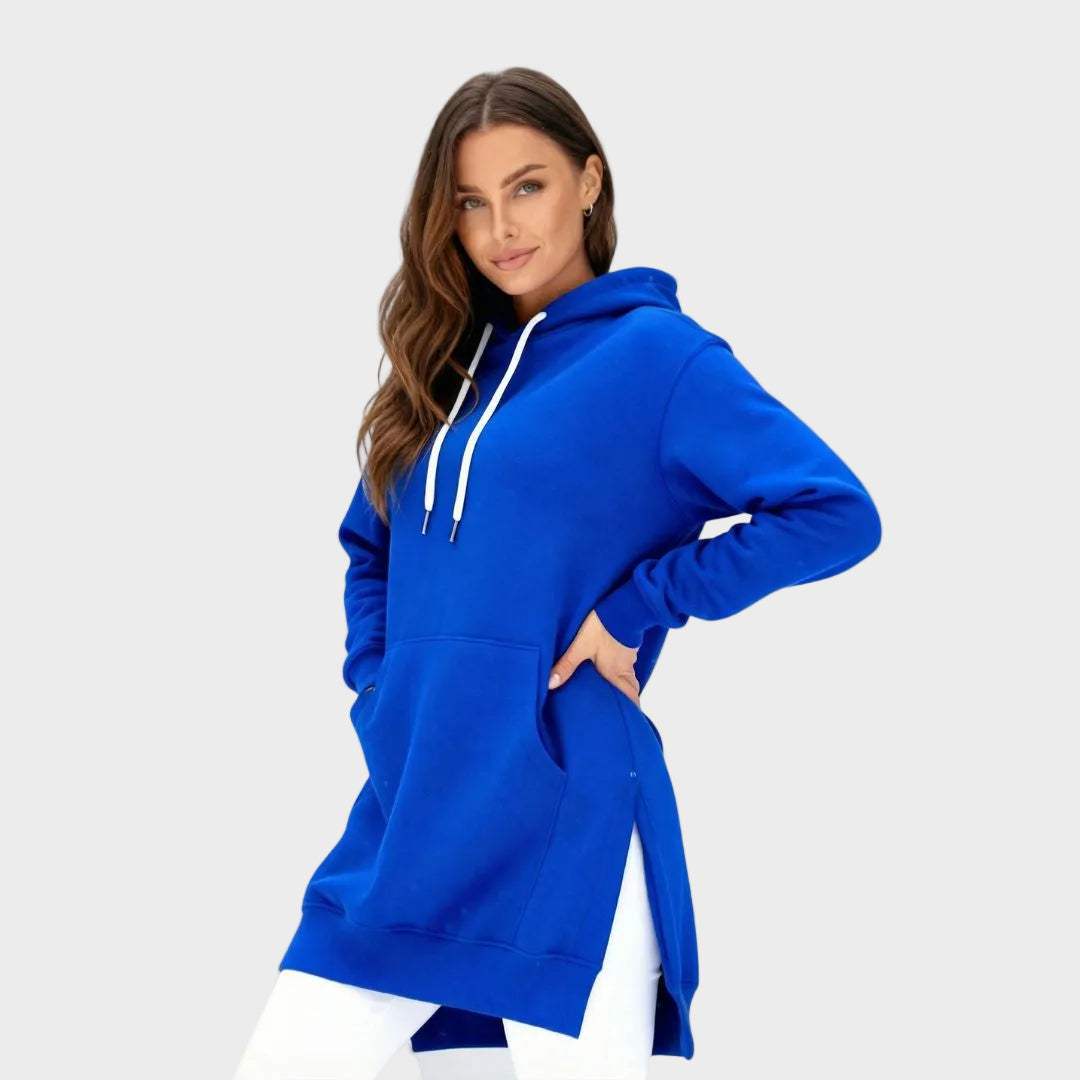 Rhea | Long Dress with Hood