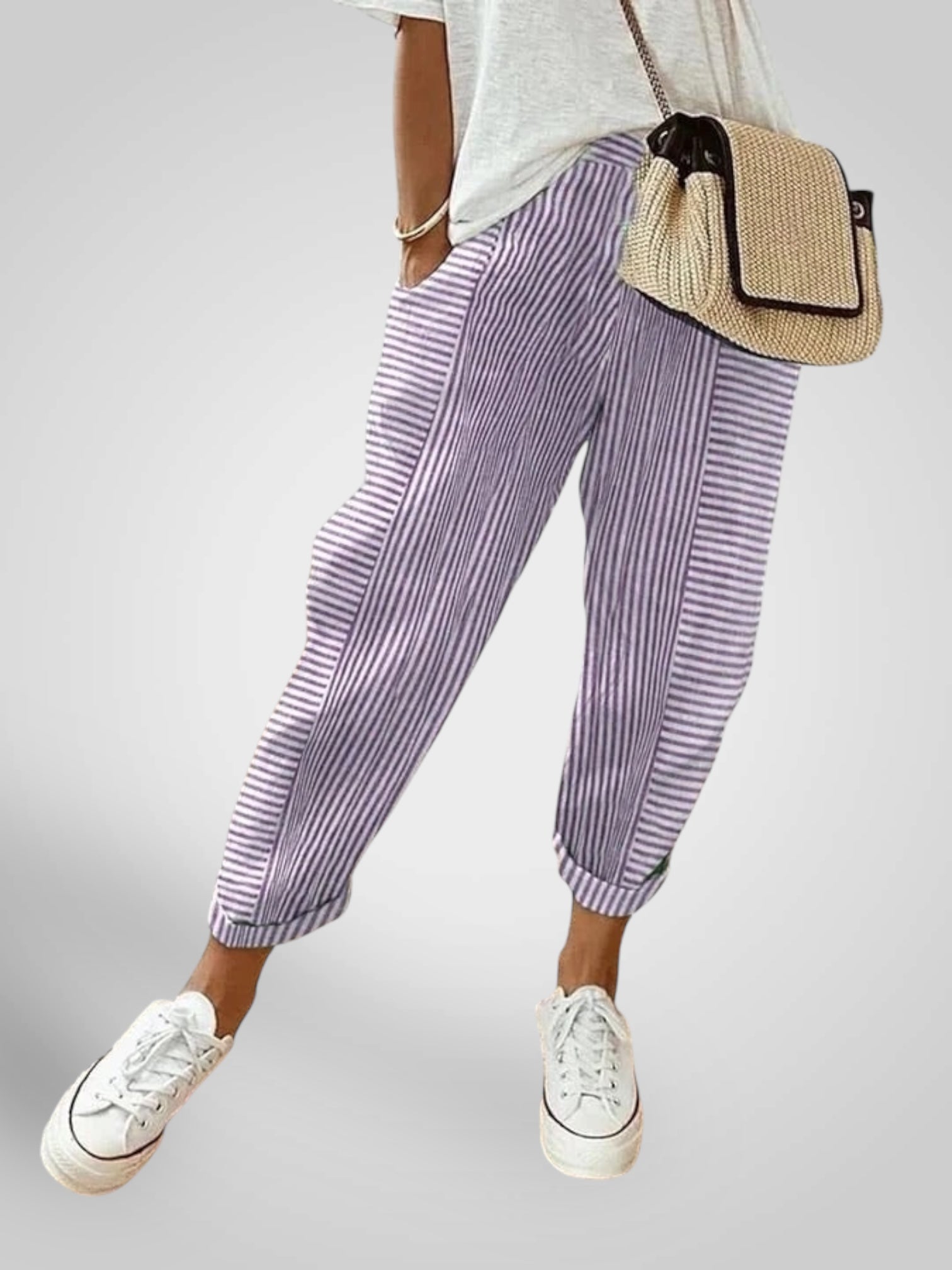 Rory | Striped Comfortable Pants