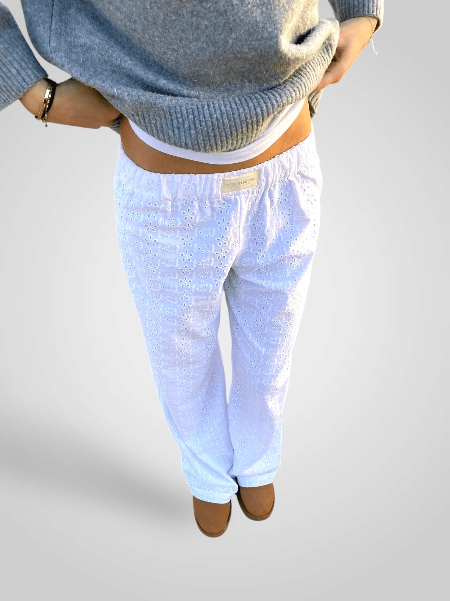 Bella | Women's Lounge Pants - Elastic Waistband