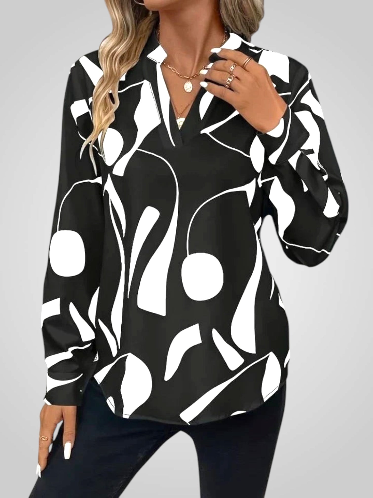 Abba | Women's Print Blouse