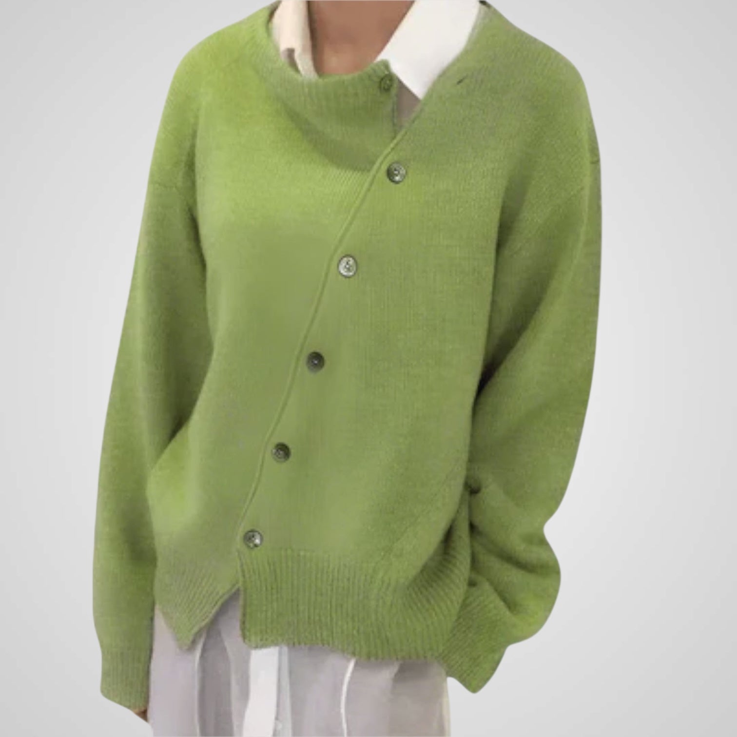 Mori | Button Sweater
