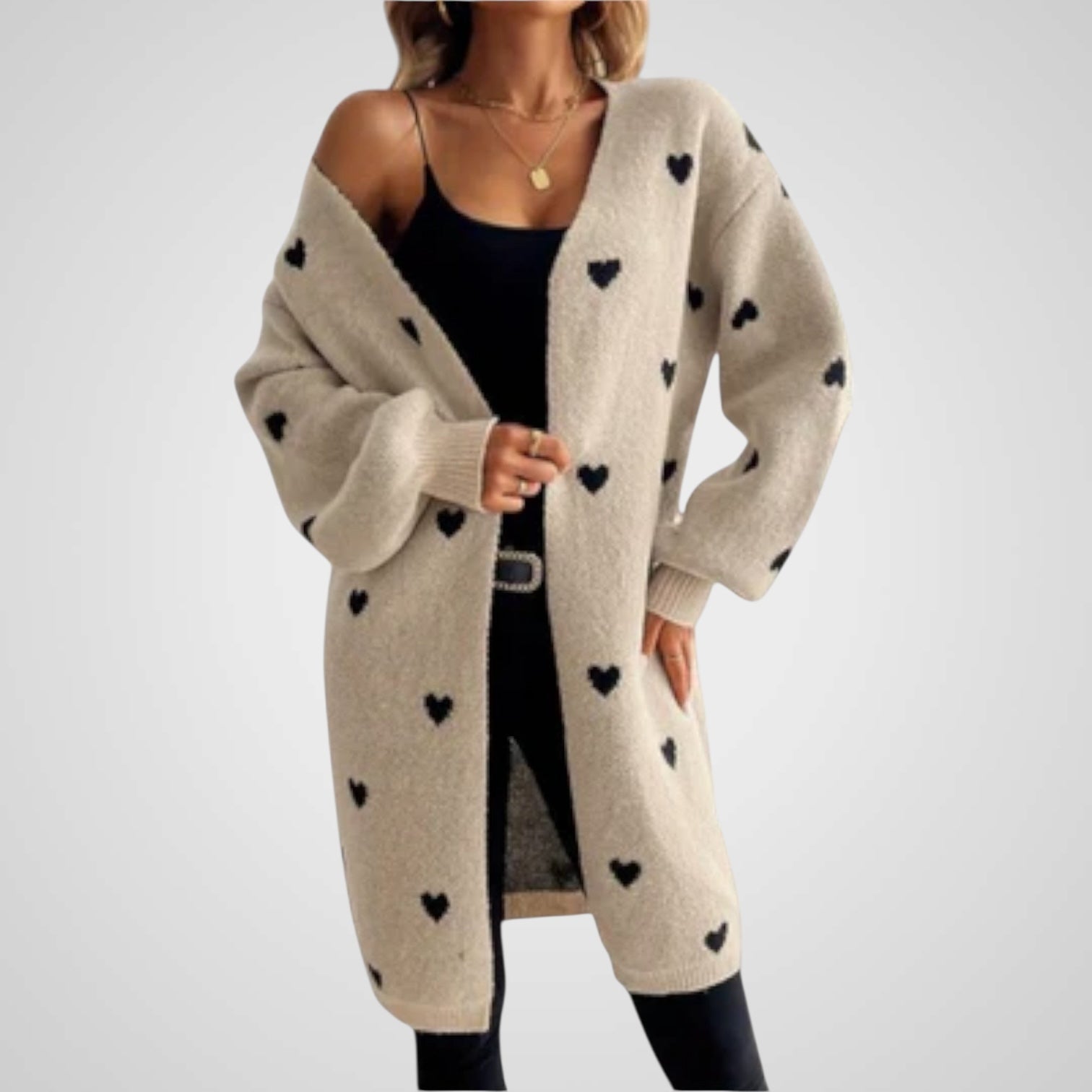 Nooni | Hearts Cardigan