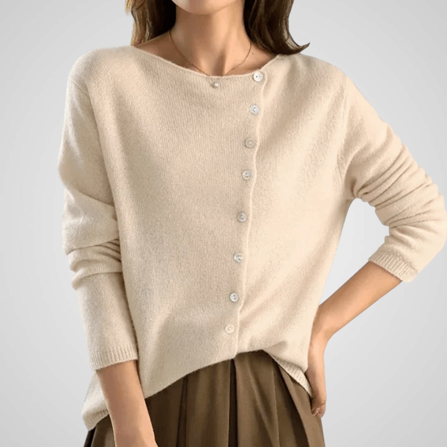 Vest | Buttoned Sweater