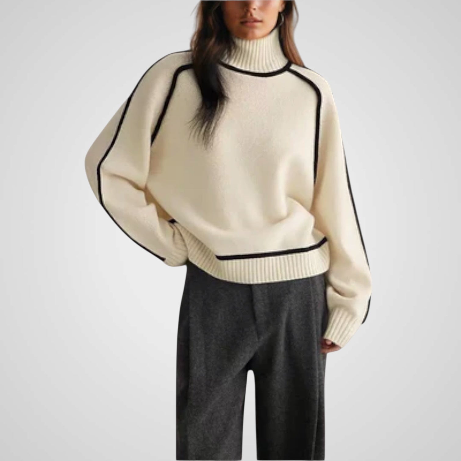 Dora | Soft and Elegant Zhivago Sweater