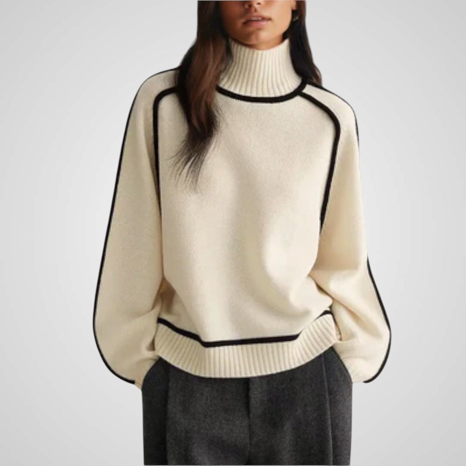 Dora | Soft and Elegant Zhivago Sweater