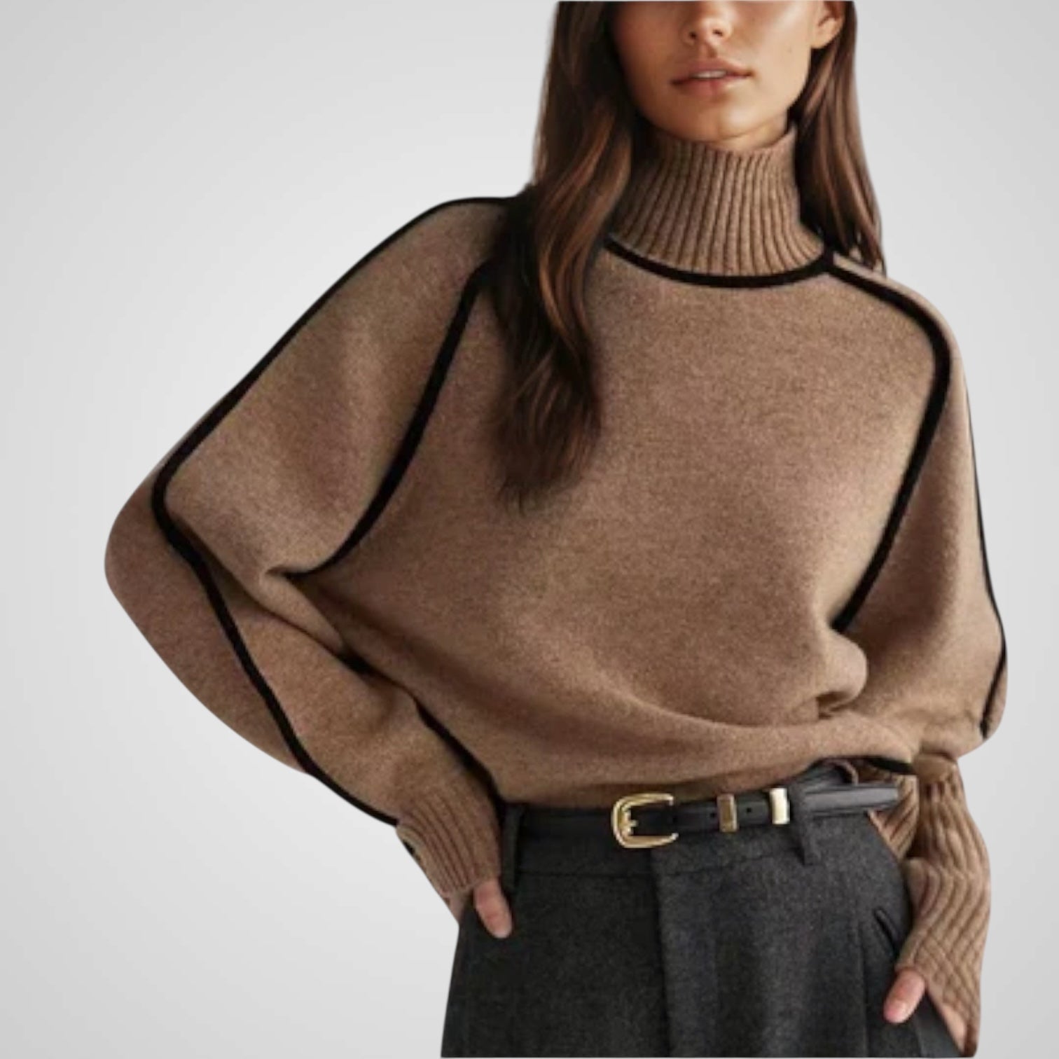 Dora | Soft and Elegant Zhivago Sweater