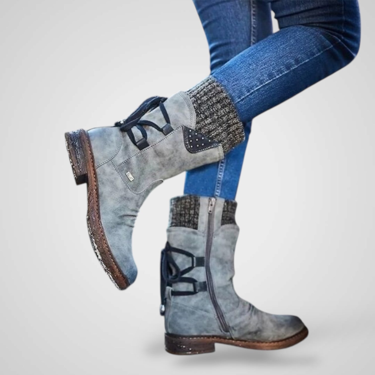 Bogie | Women's Casual Boots with Side Zippers