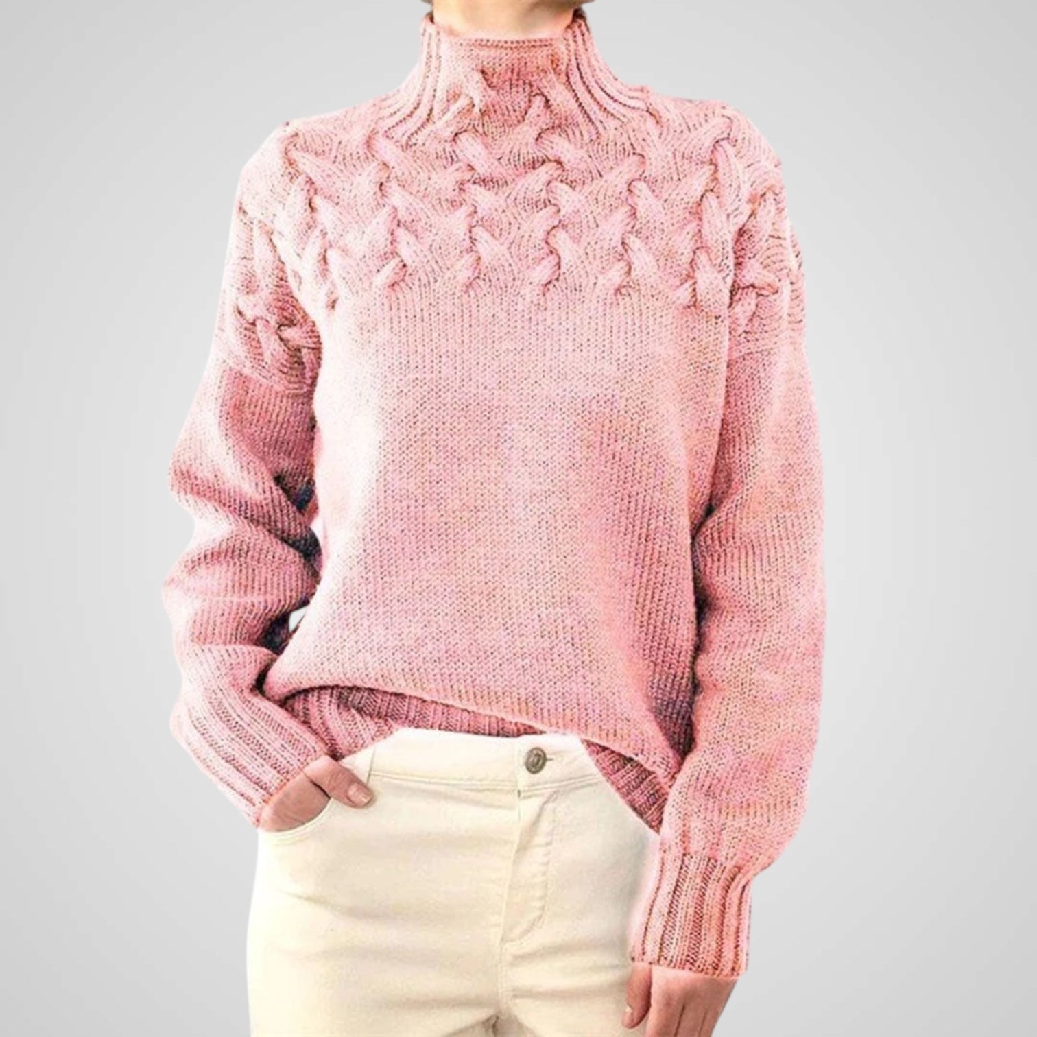 Cash | Ladies Knitted Cashmere Zhivago Sweater