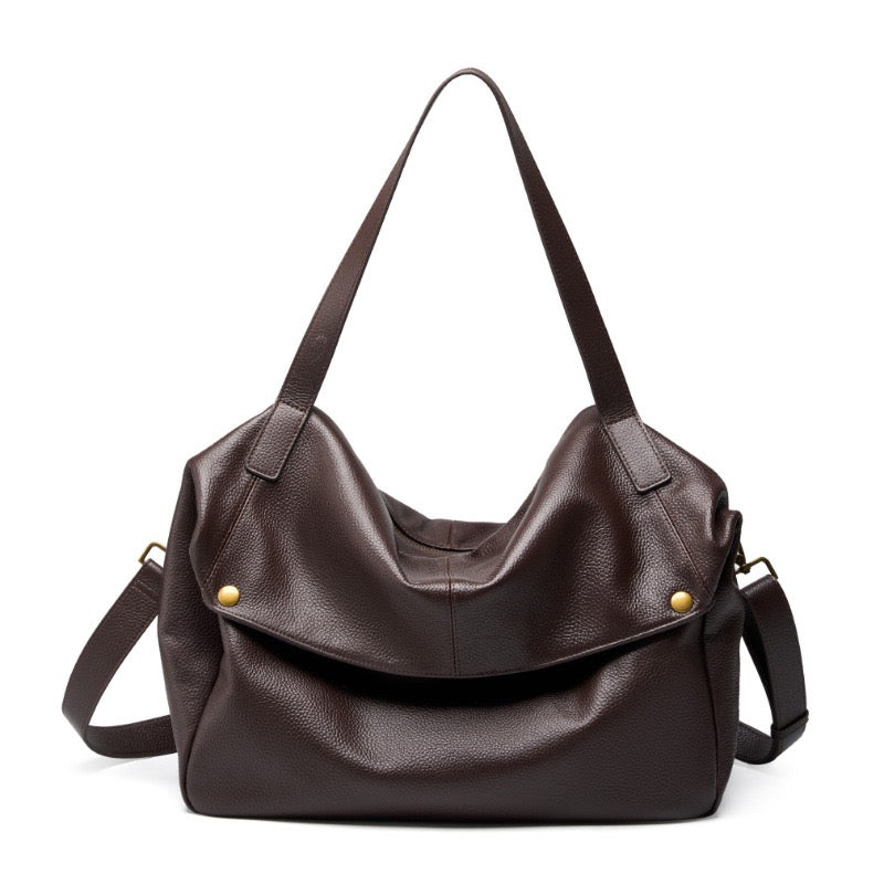 Adriani | Retro genuine leather soft minimalist bag for everyday use