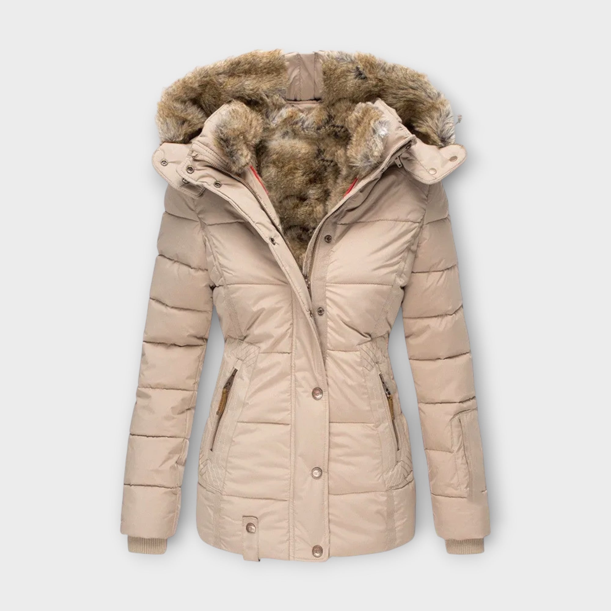 Emine - Comfortable Leather Jacket