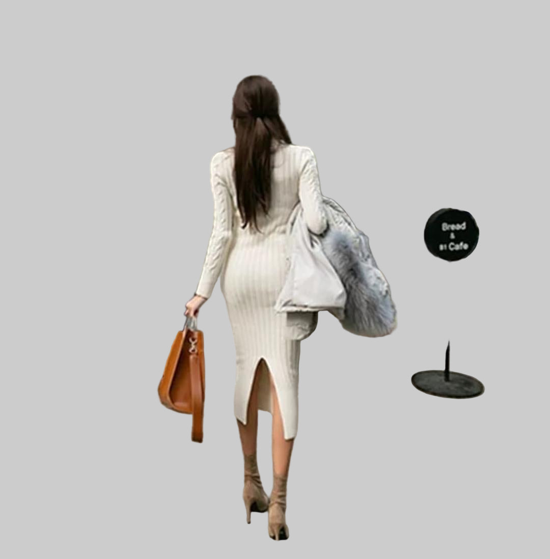 Bradshaw Luxusné pletené šaty