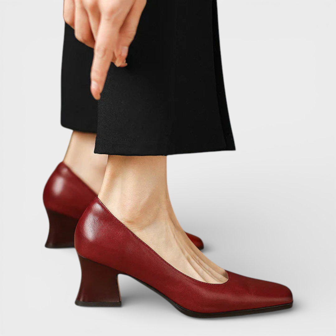 Abeth | GENUINE LEATHER HEELS