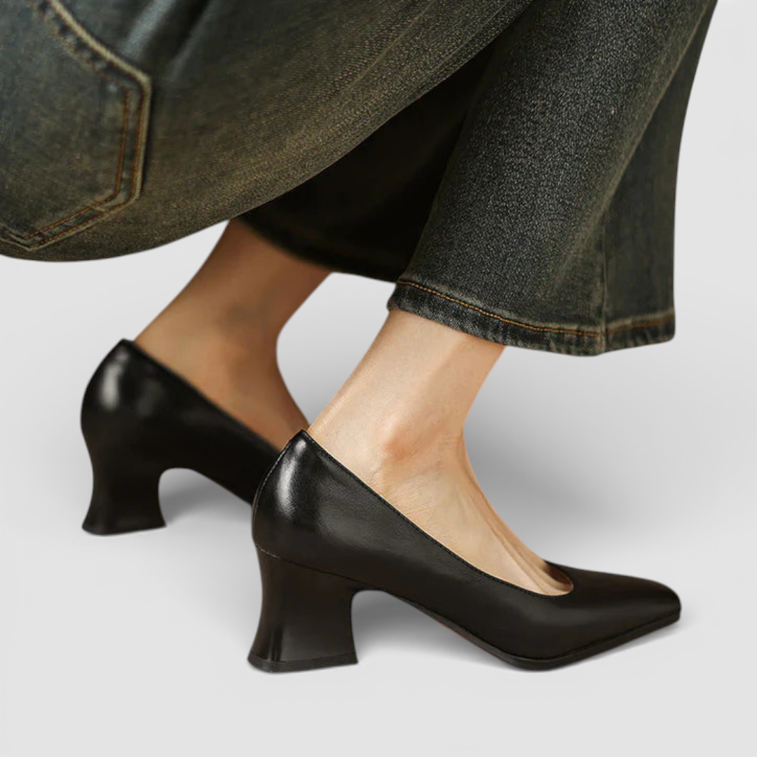 Abeth | GENUINE LEATHER HEELS