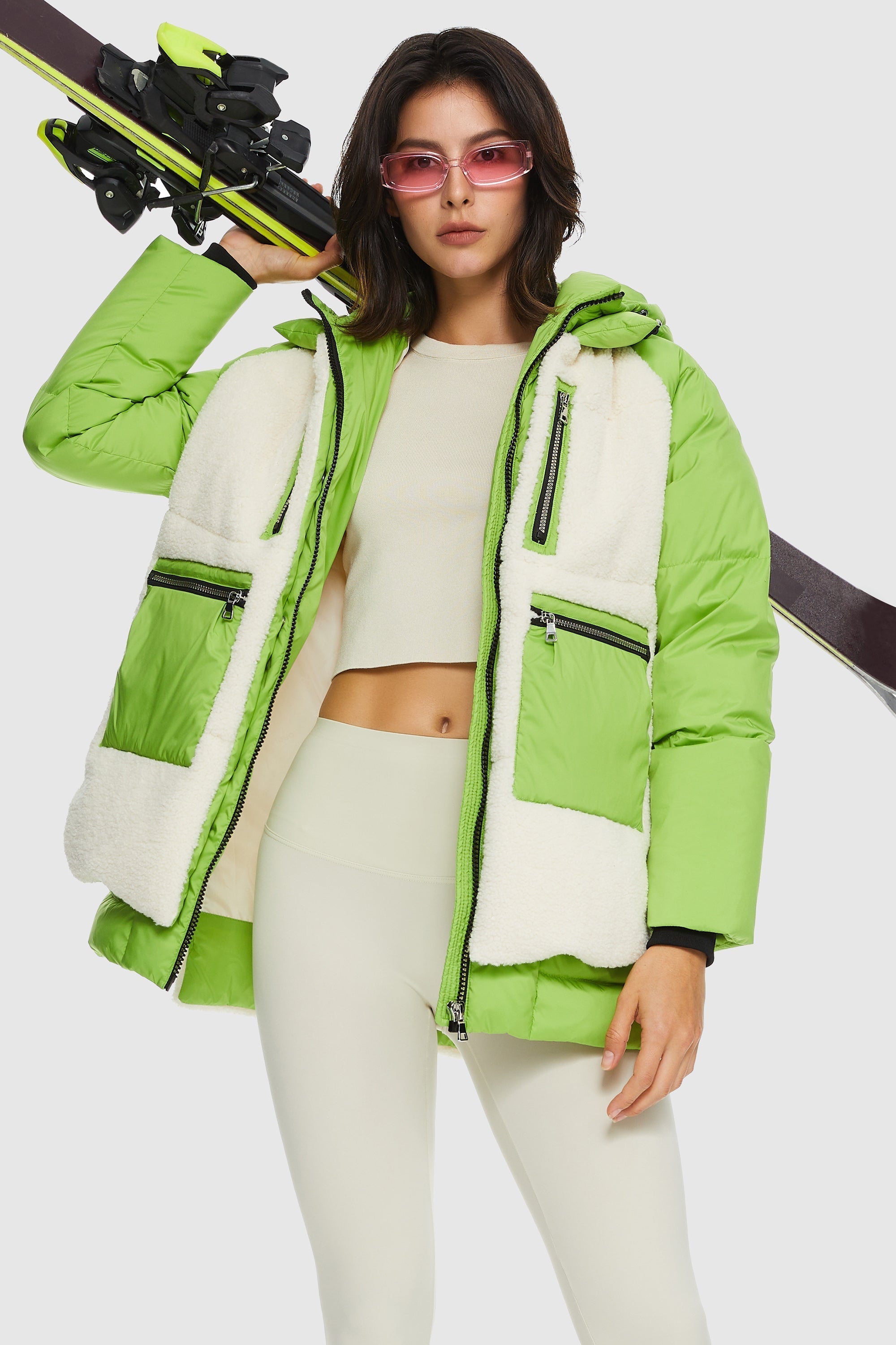 Irene - Fleece Down Puffer