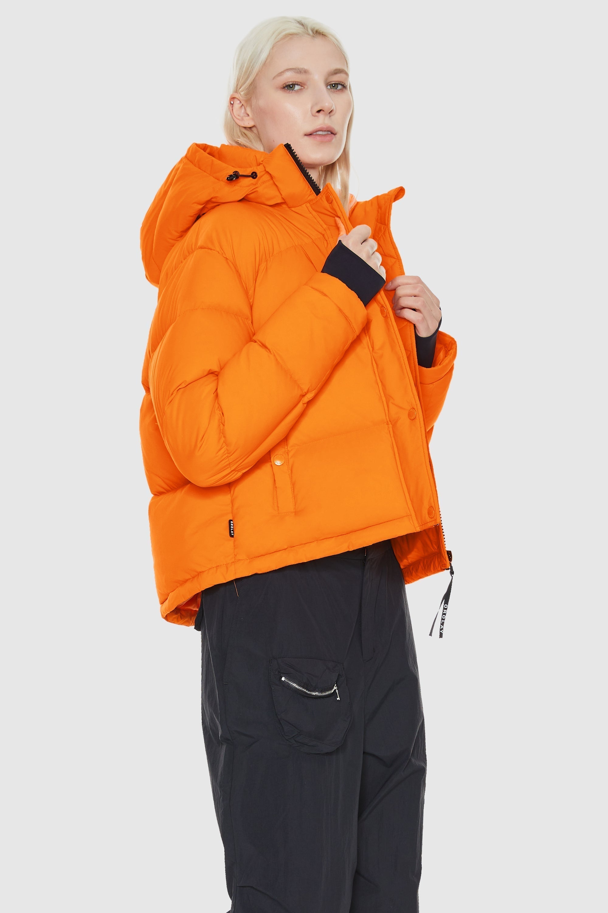 Beth - Aurora Cropped Thermal Down Puffer Jacket