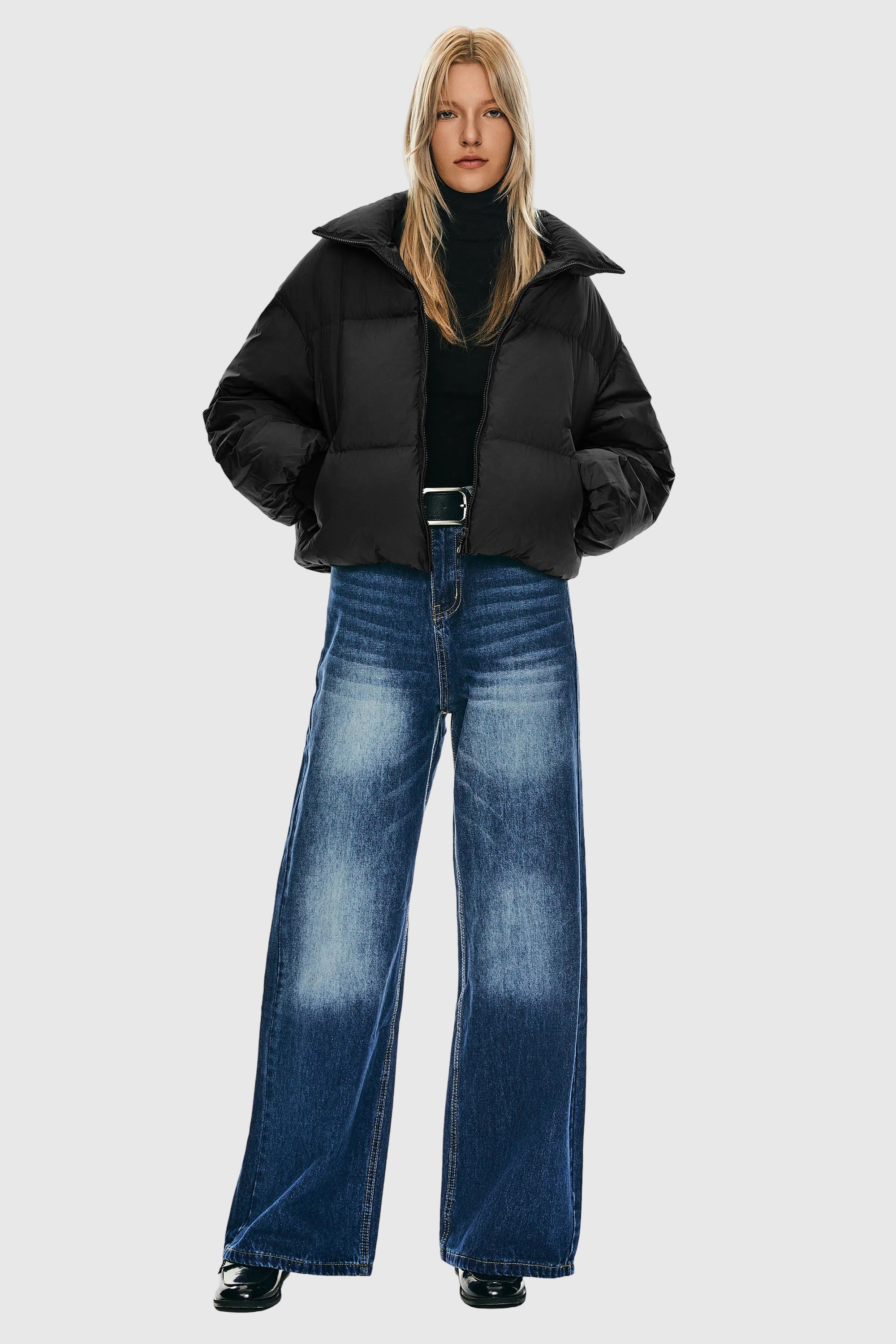 Dela |Classics Short Oversized Down Coat