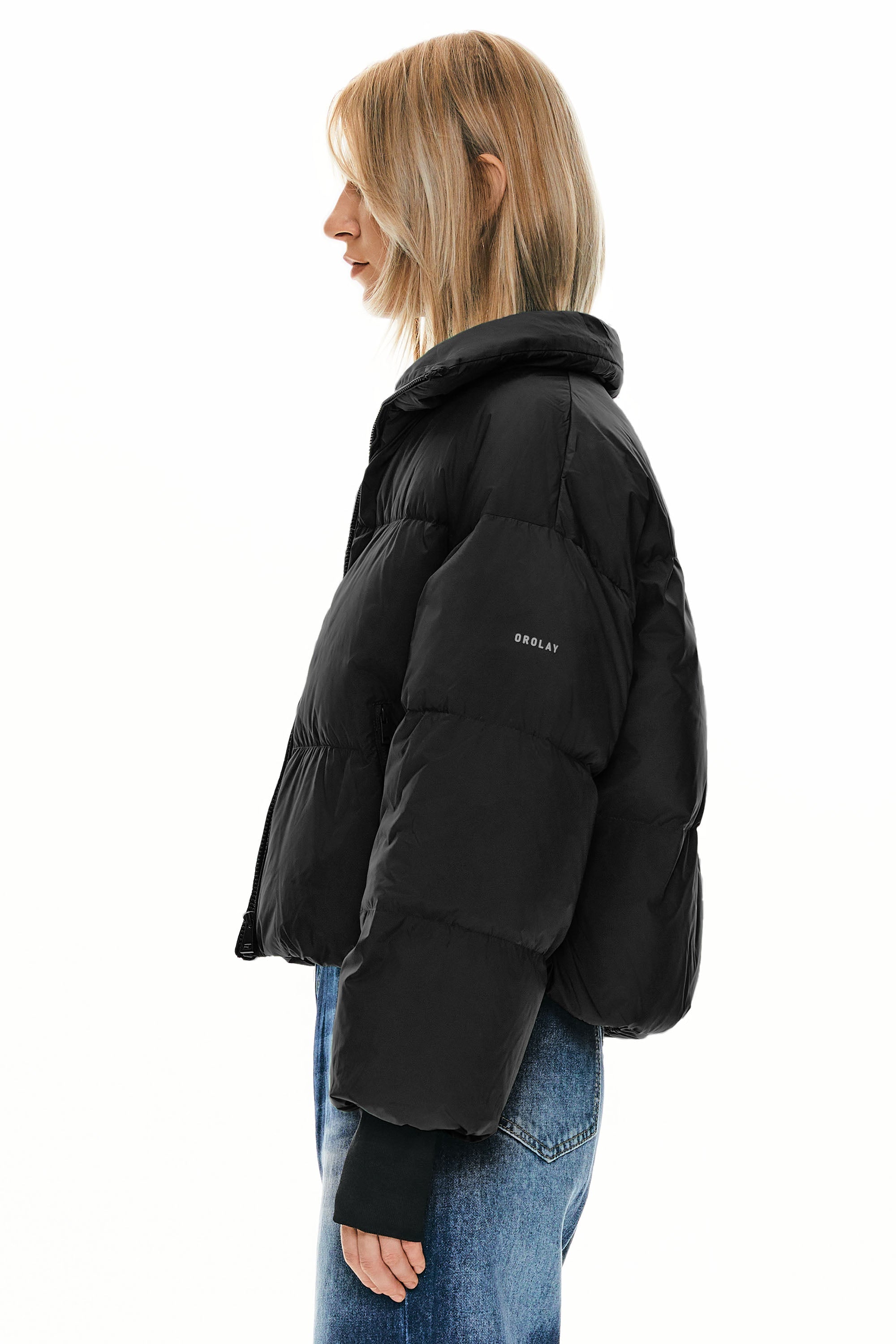 Dela |Classics Short Oversized Down Coat