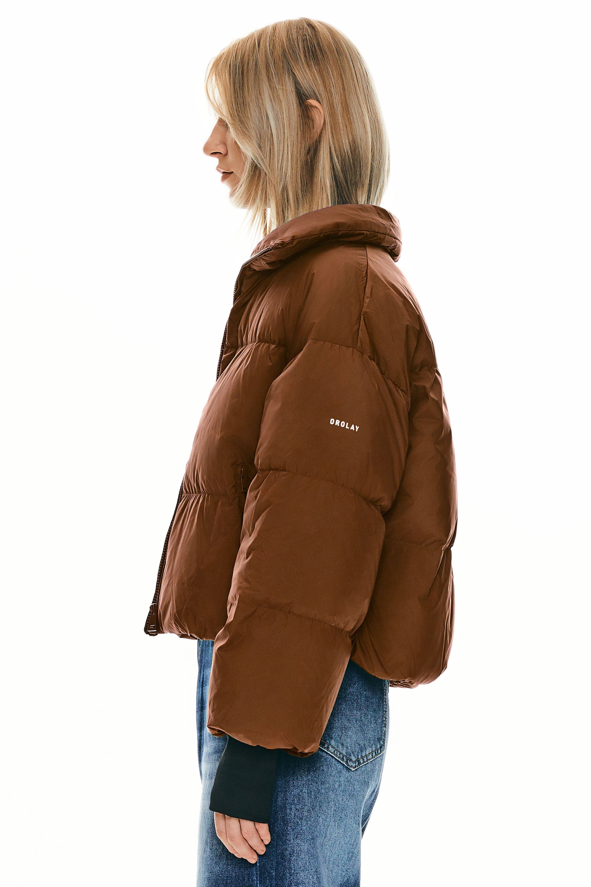 Dela |Classics Short Oversized Down Coat