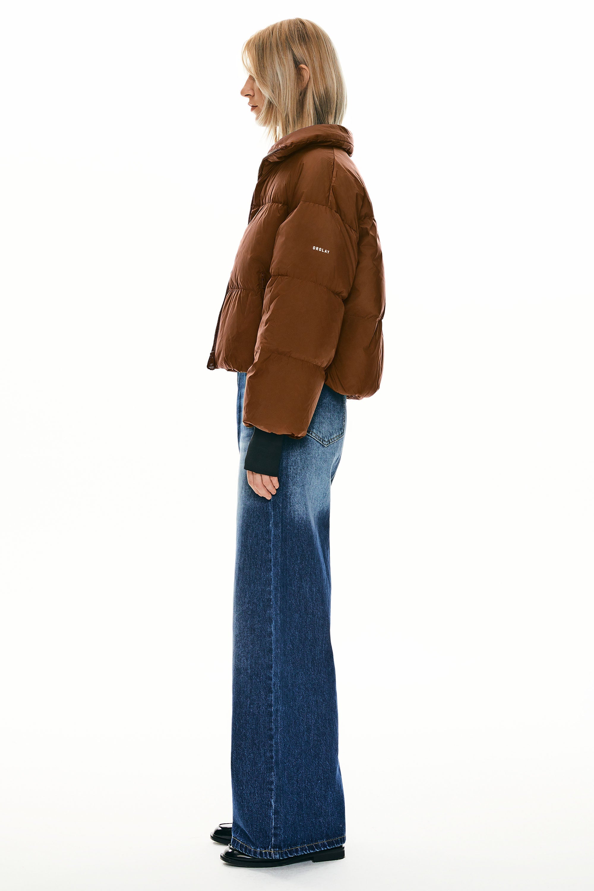 Dela |Classics Short Oversized Down Coat