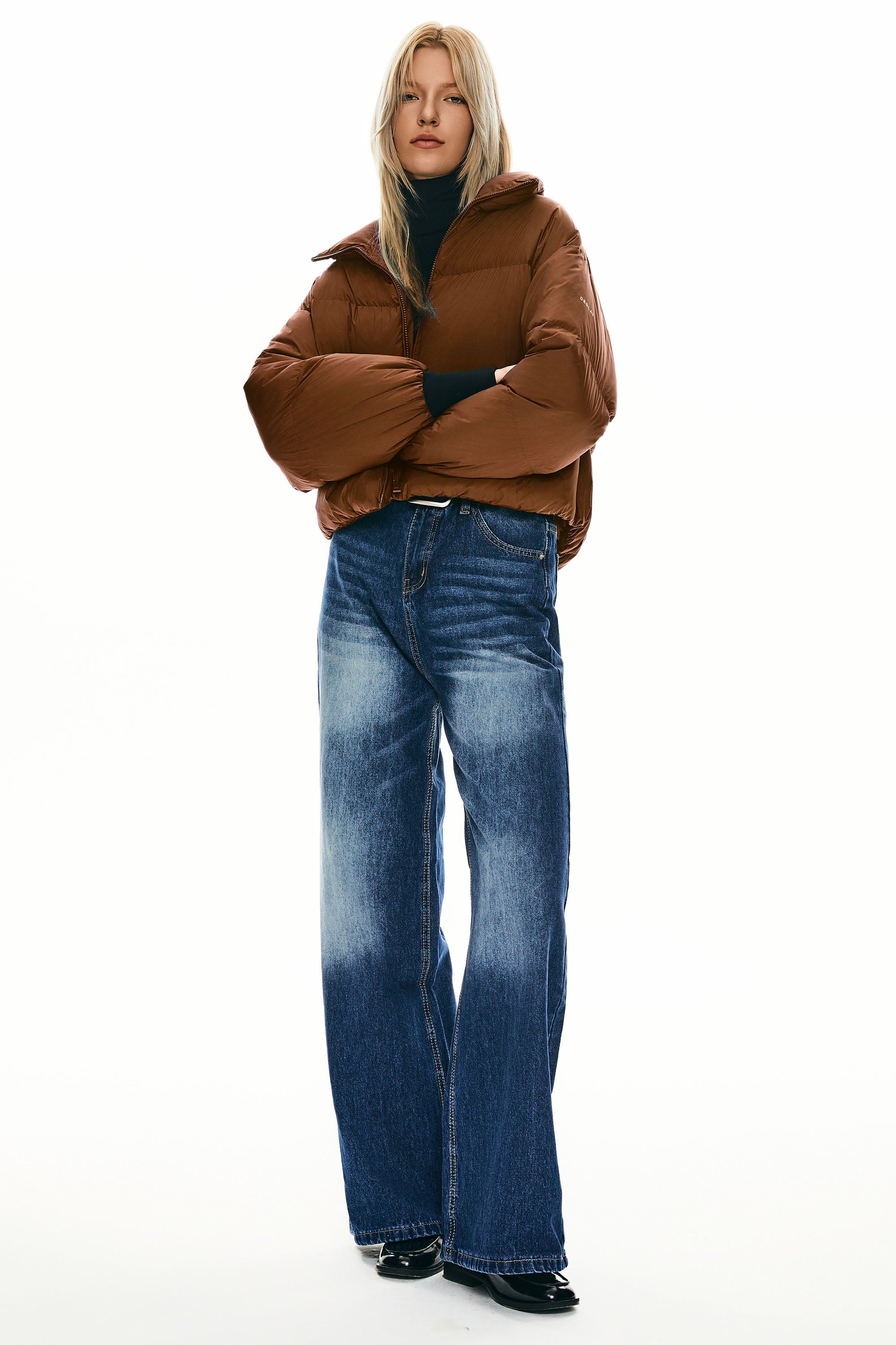 Dela |Classics Short Oversized Down Coat