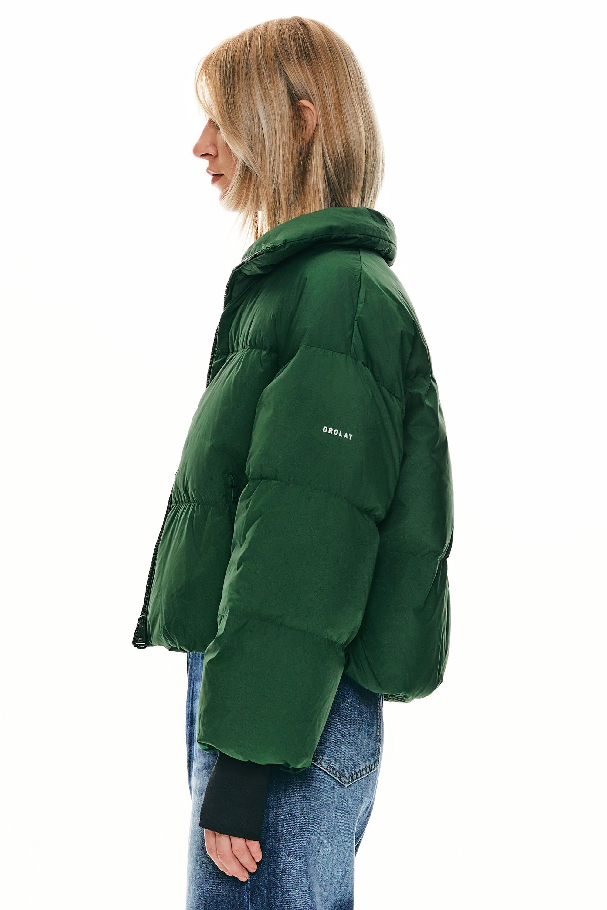 Dela |Classics Short Oversized Down Coat