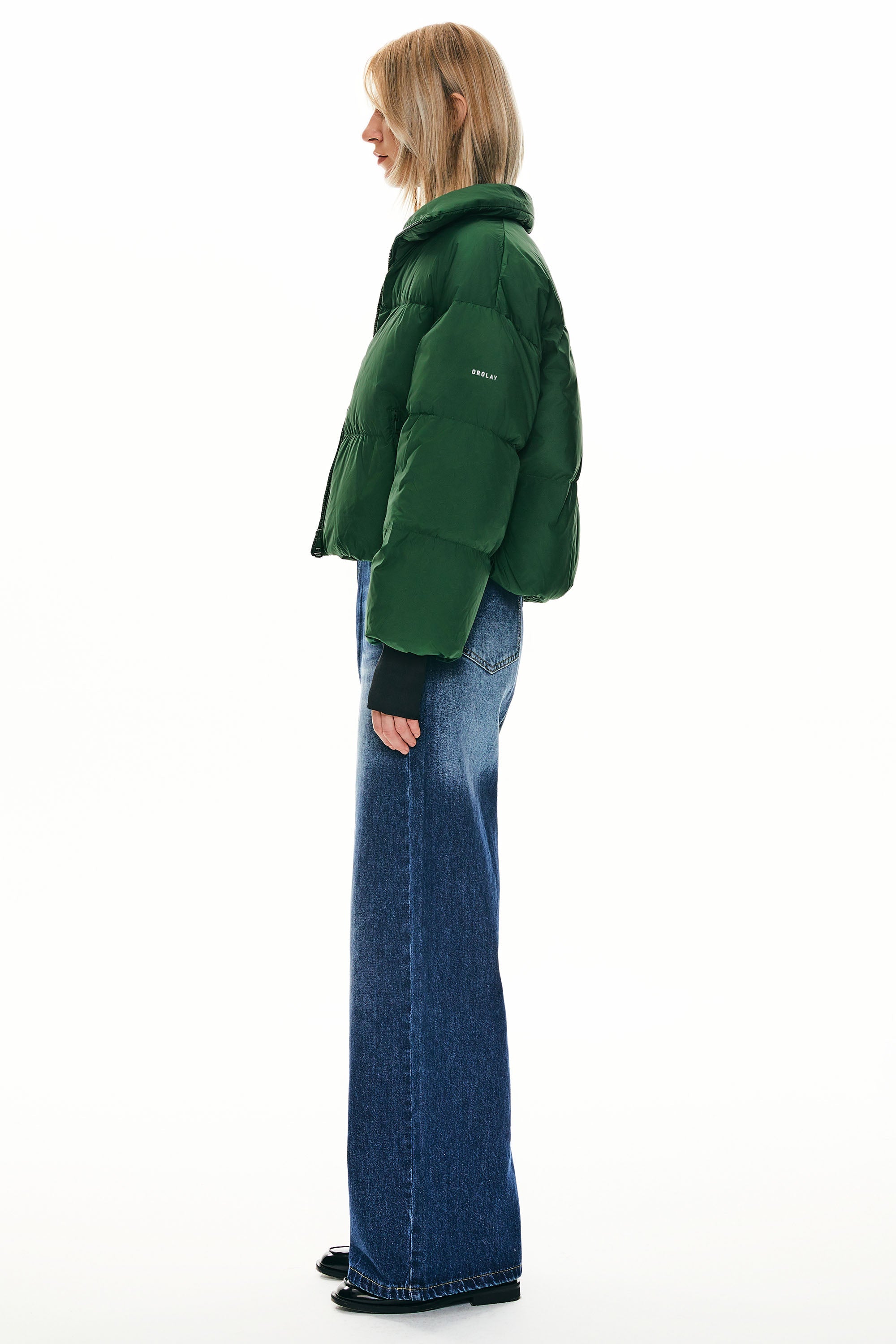 Dela |Classics Short Oversized Down Coat