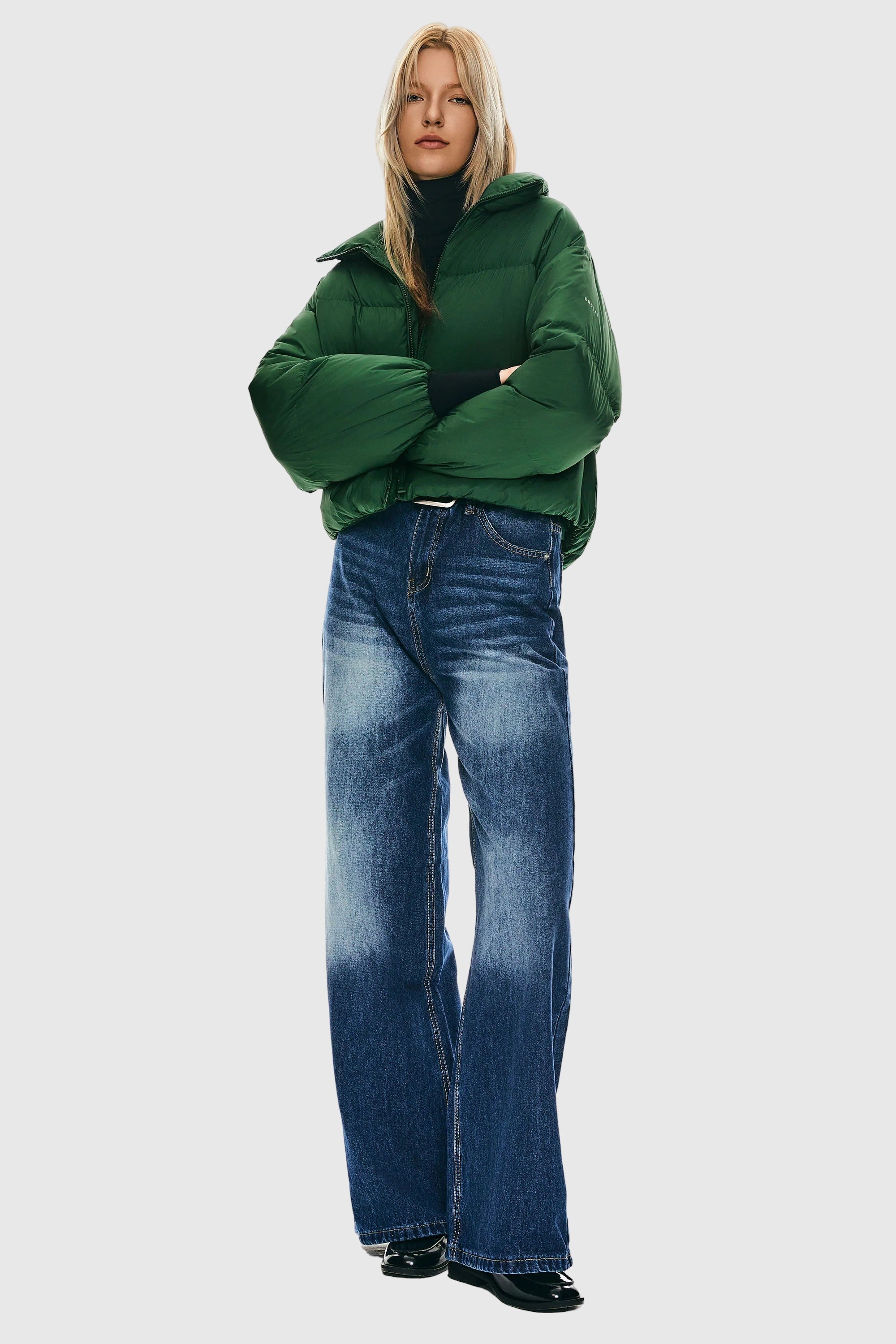 Dela |Classics Short Oversized Down Coat