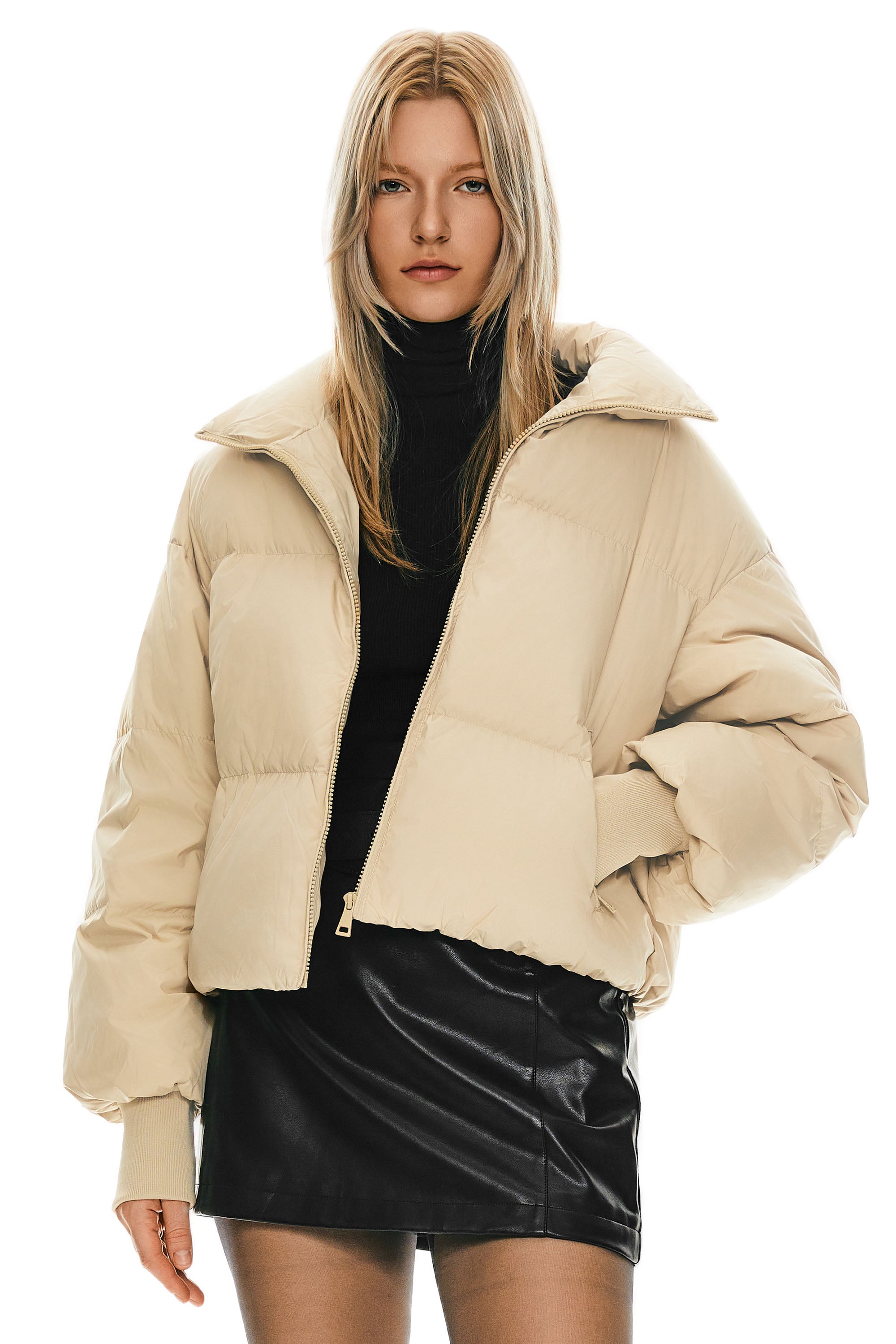 Dela |Classics Short Oversized Down Coat