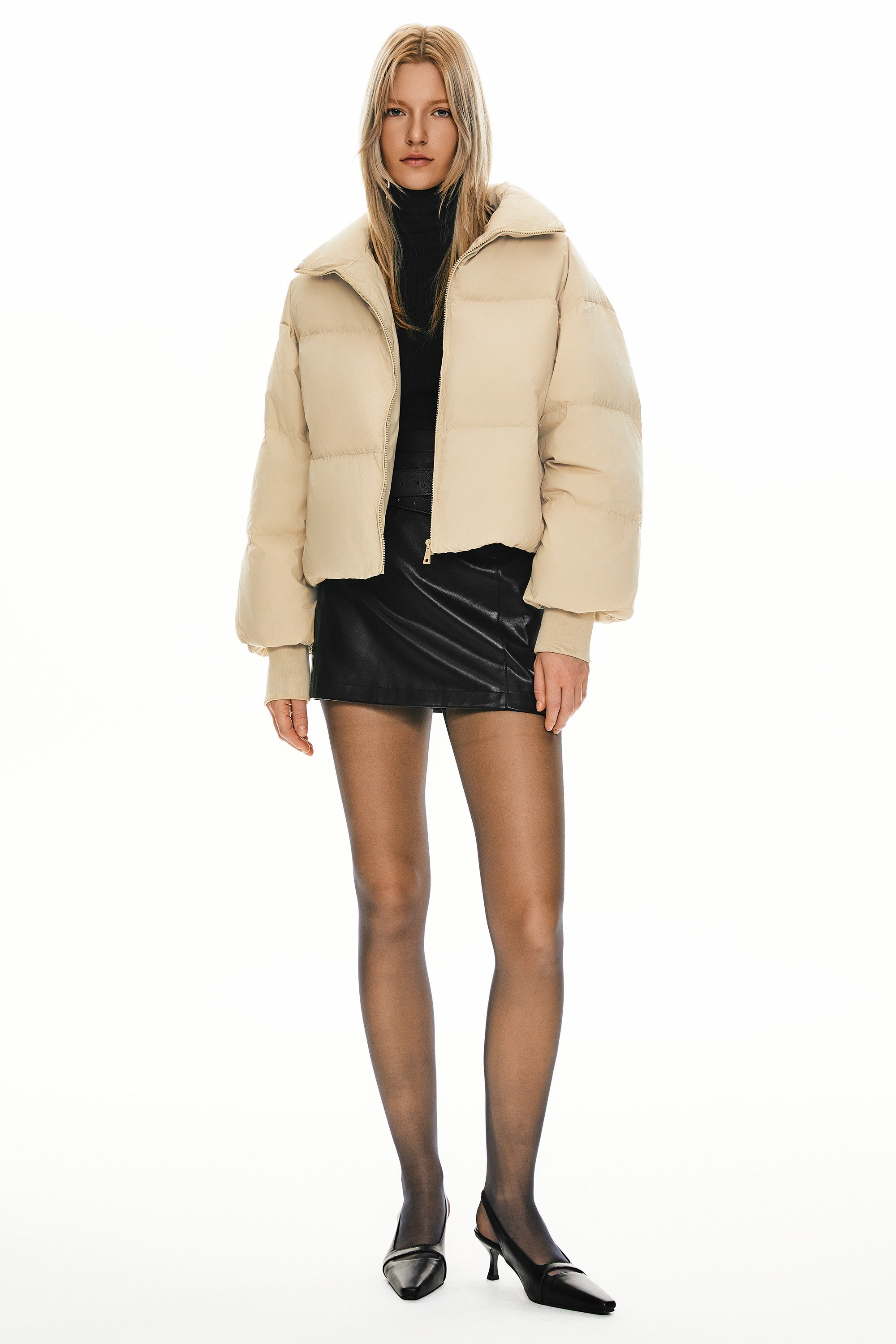 Dela |Classics Short Oversized Down Coat