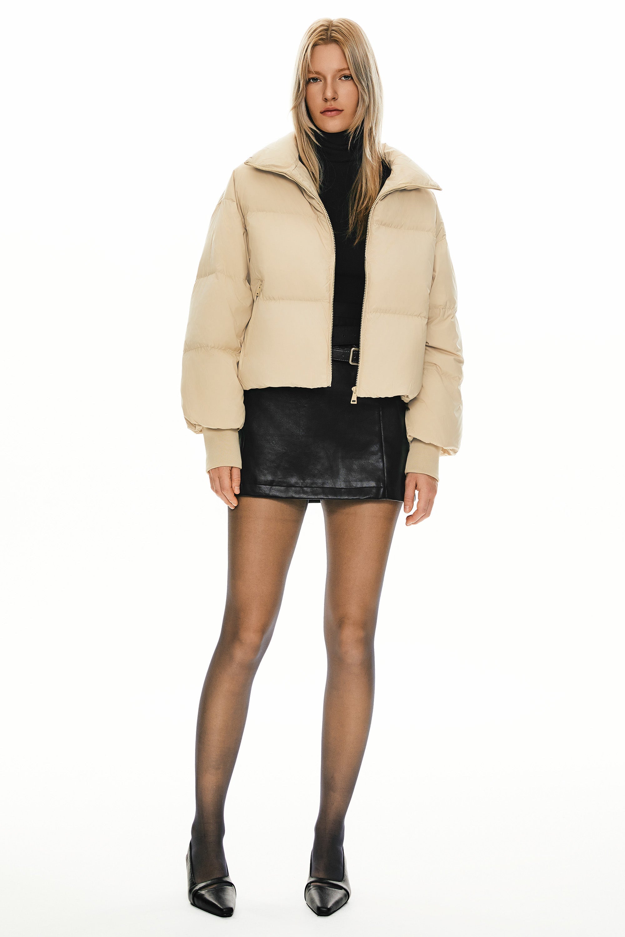 Dela |Classics Short Oversized Down Coat