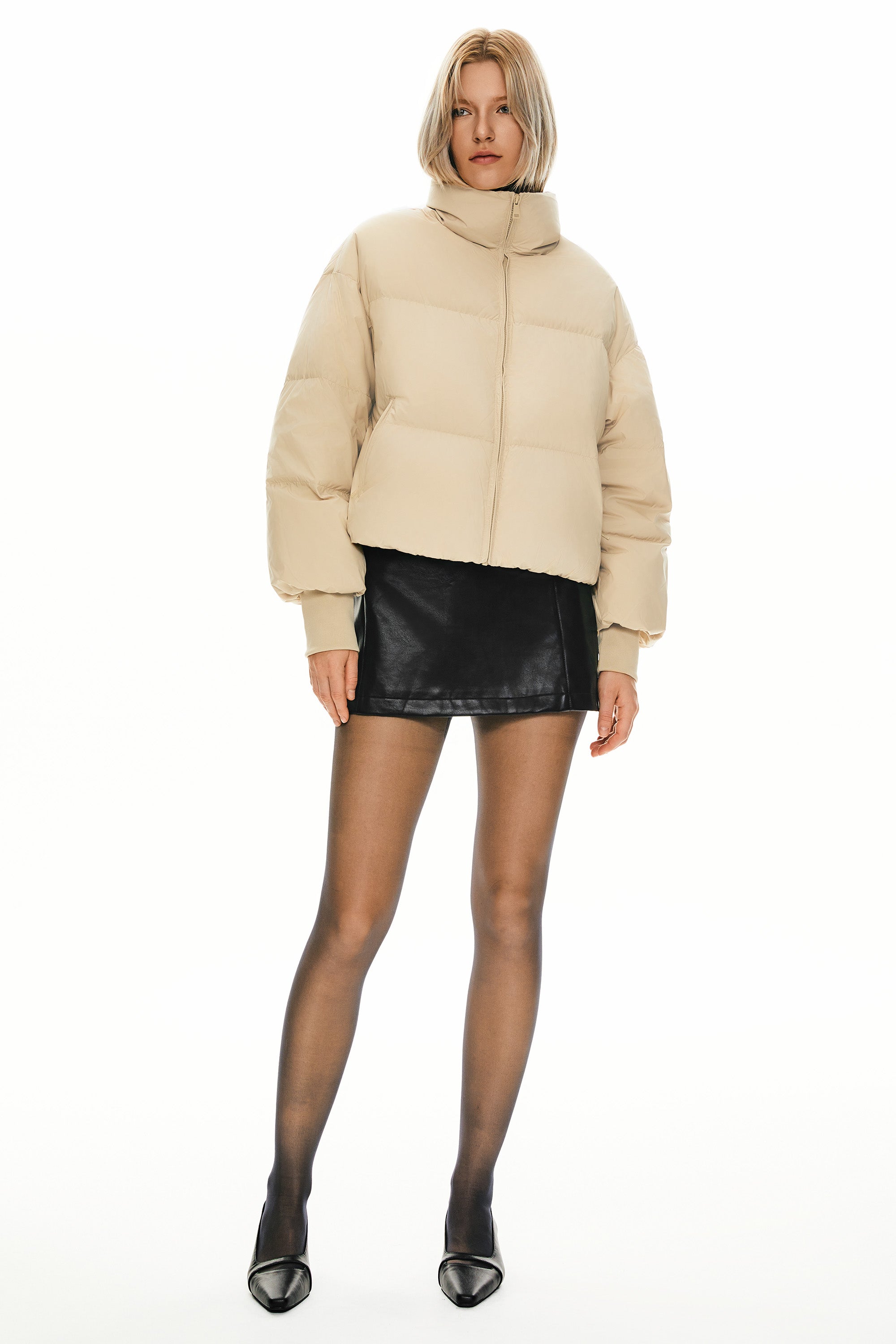 Dela |Classics Short Oversized Down Coat
